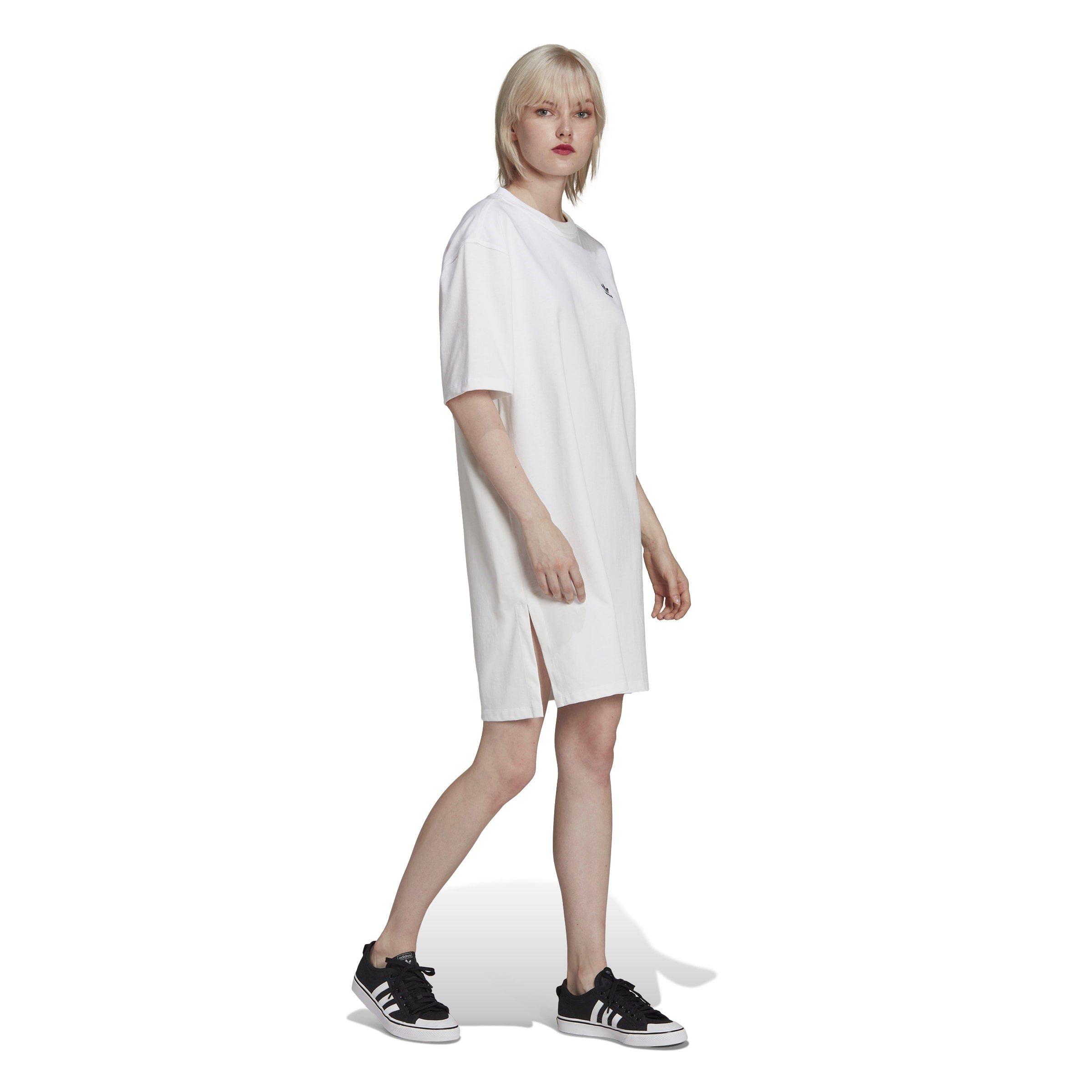 Weiß - adidas Originals - T-Shirt Dress - 4