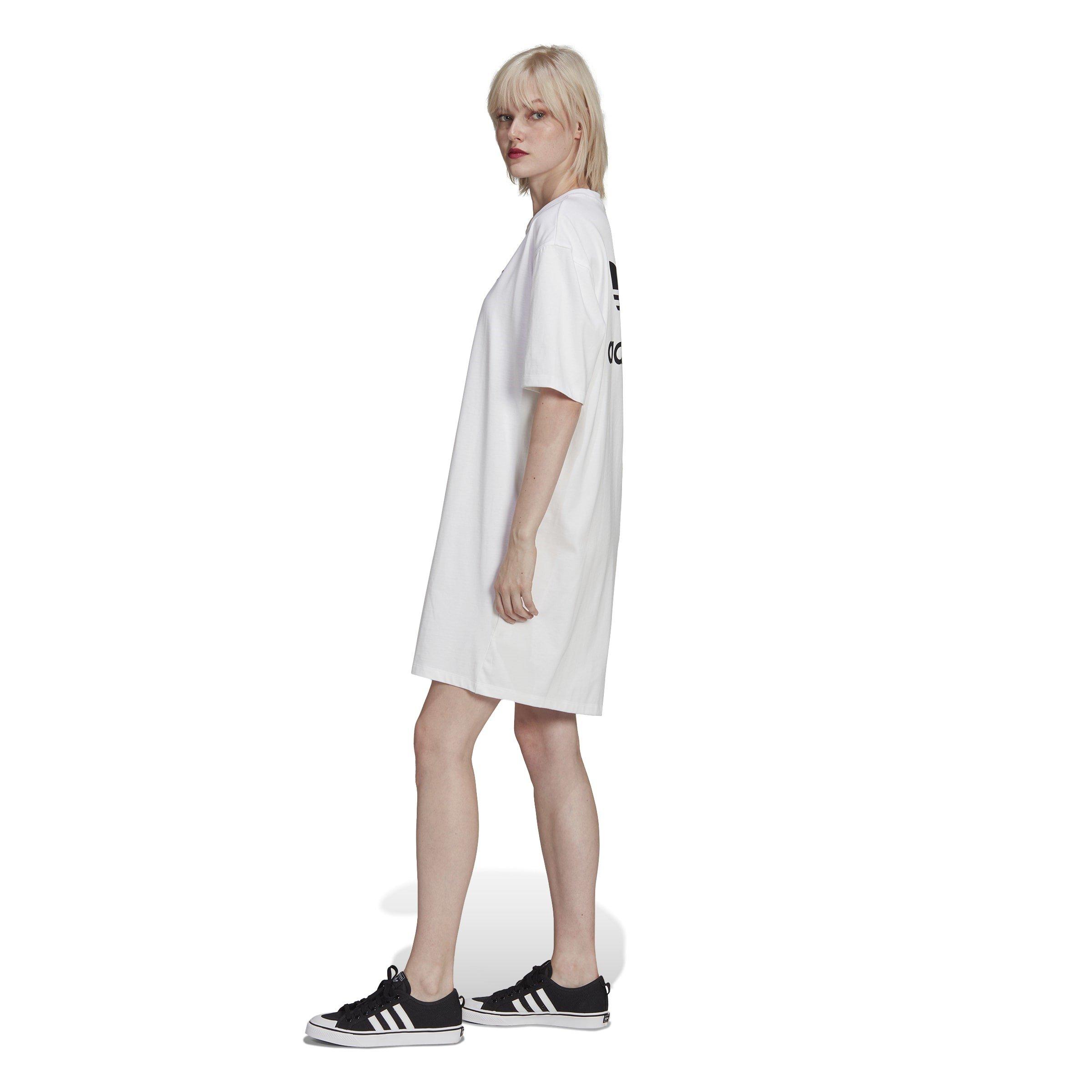 Weiß - adidas Originals - T-Shirt Dress - 5