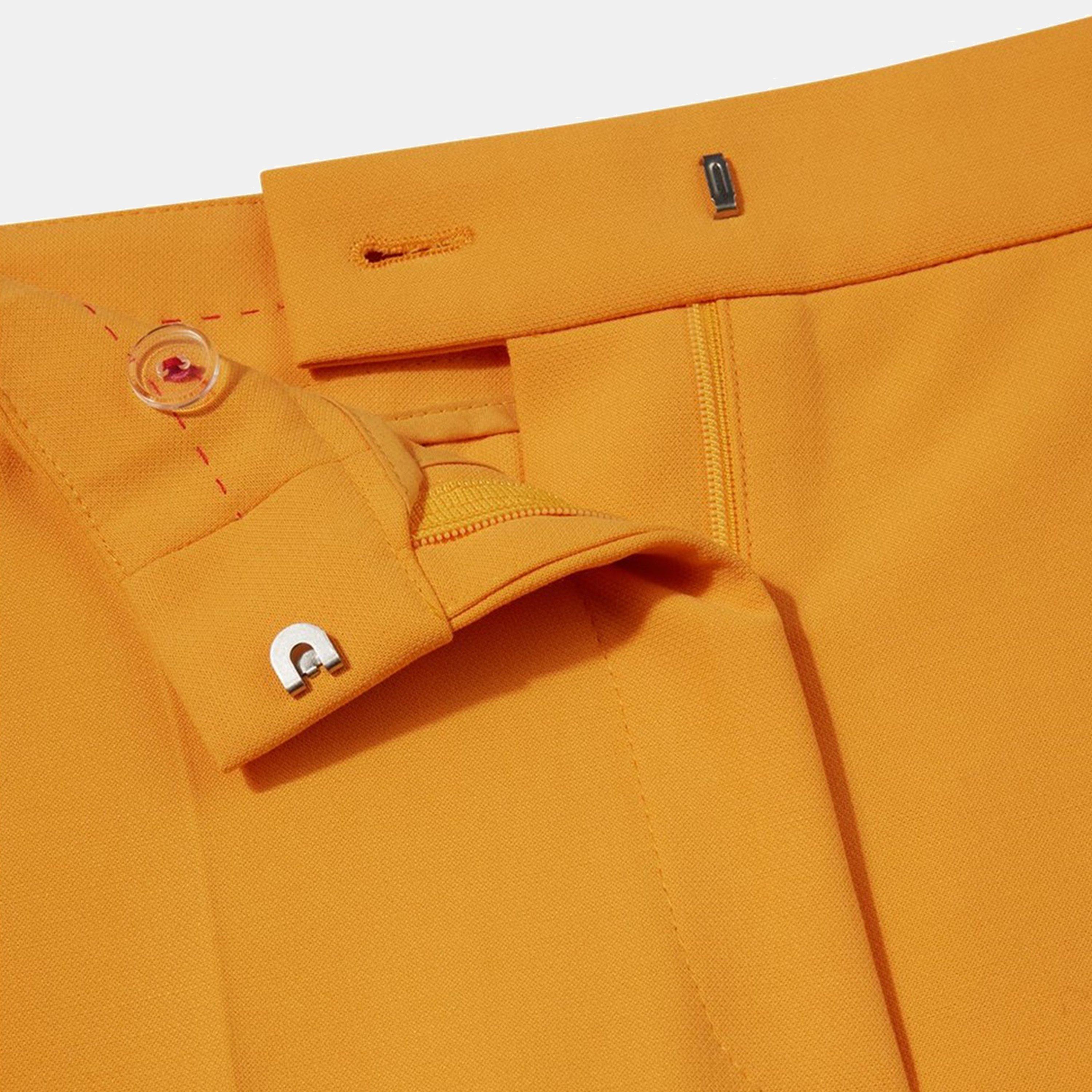 Medium Orange - Hugo - Women's Hinovi Straight Leg Trouser - 4