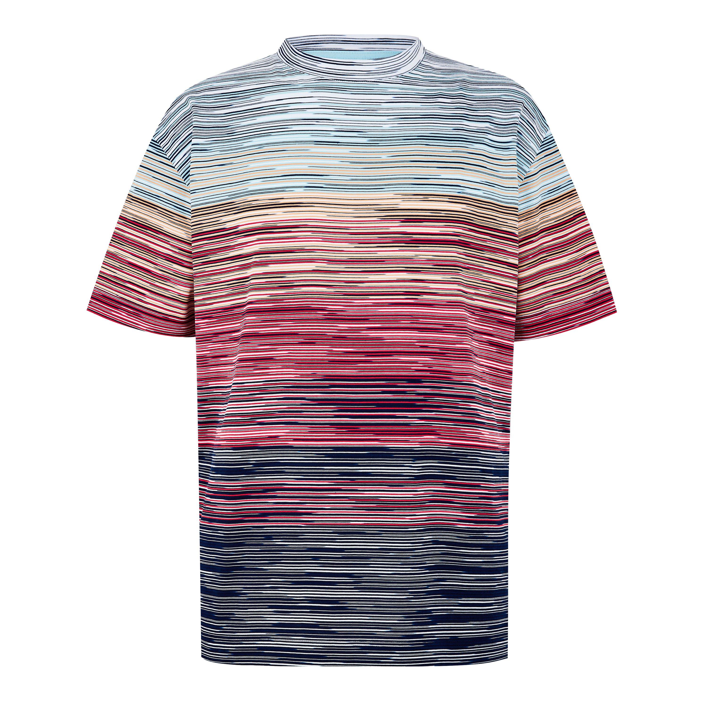 Tシャツ・カットソー MISSONI SS24 POLO (US24S20CBK012Q S72F0) MISSONI - POLO SHIRT WITH ZIG ZAG PATTERN - Eleonora Bonucci