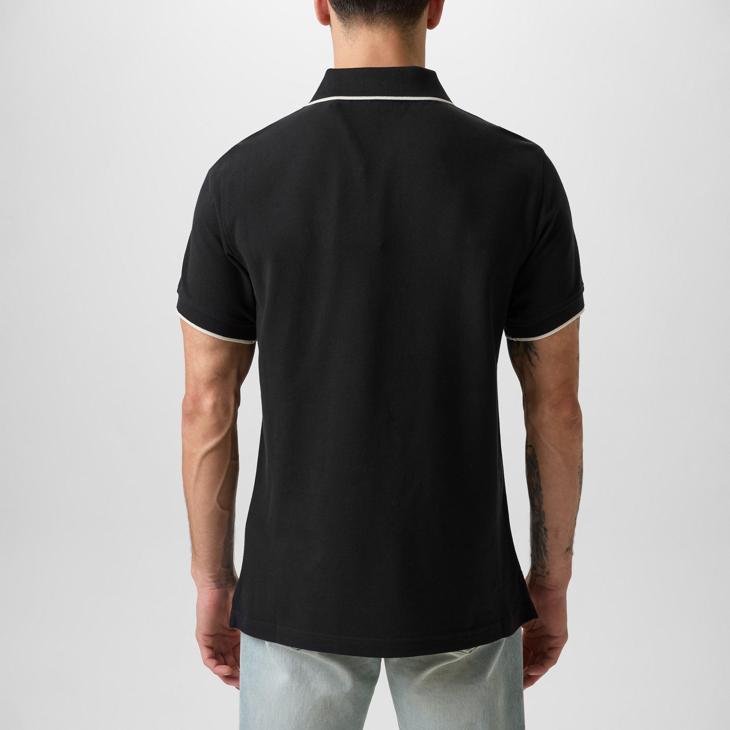Black - Belstaff - Tipped Polo Shirt - 4