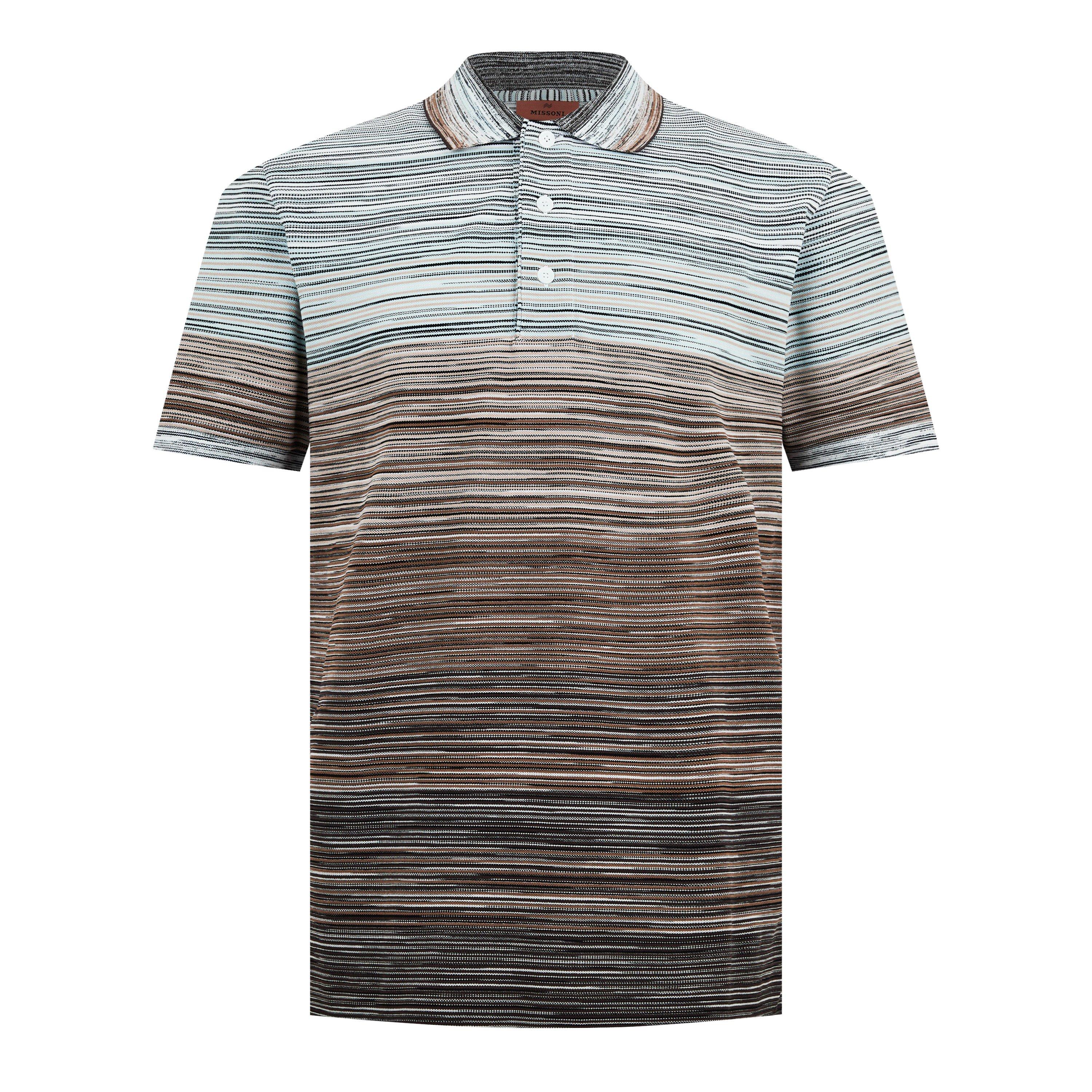 Tシャツ・カットソー MISSONI SS24 POLO (US24S20CBK012Q S72F0) MISSONI: Polo shirt men - Gnawed Blue | Missoni polo shirt