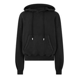 Off White Men's Super Moon Graphic Hoodie, Large