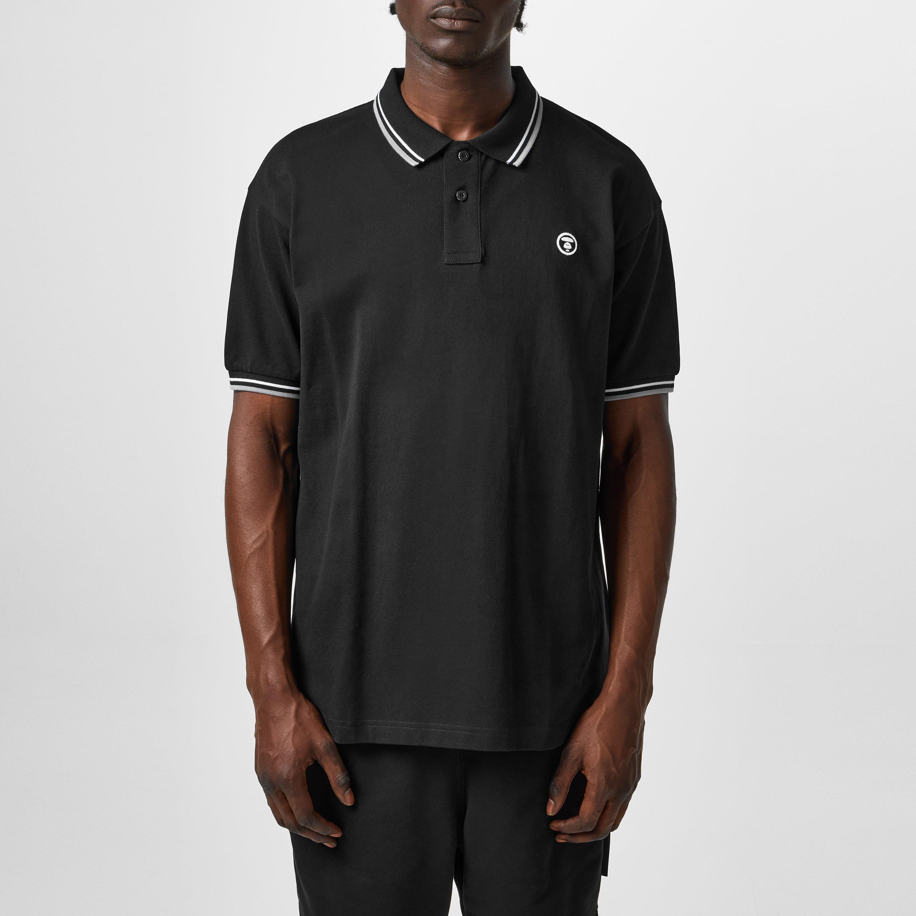 Black - AAPE - Now Polo Shirt - 3