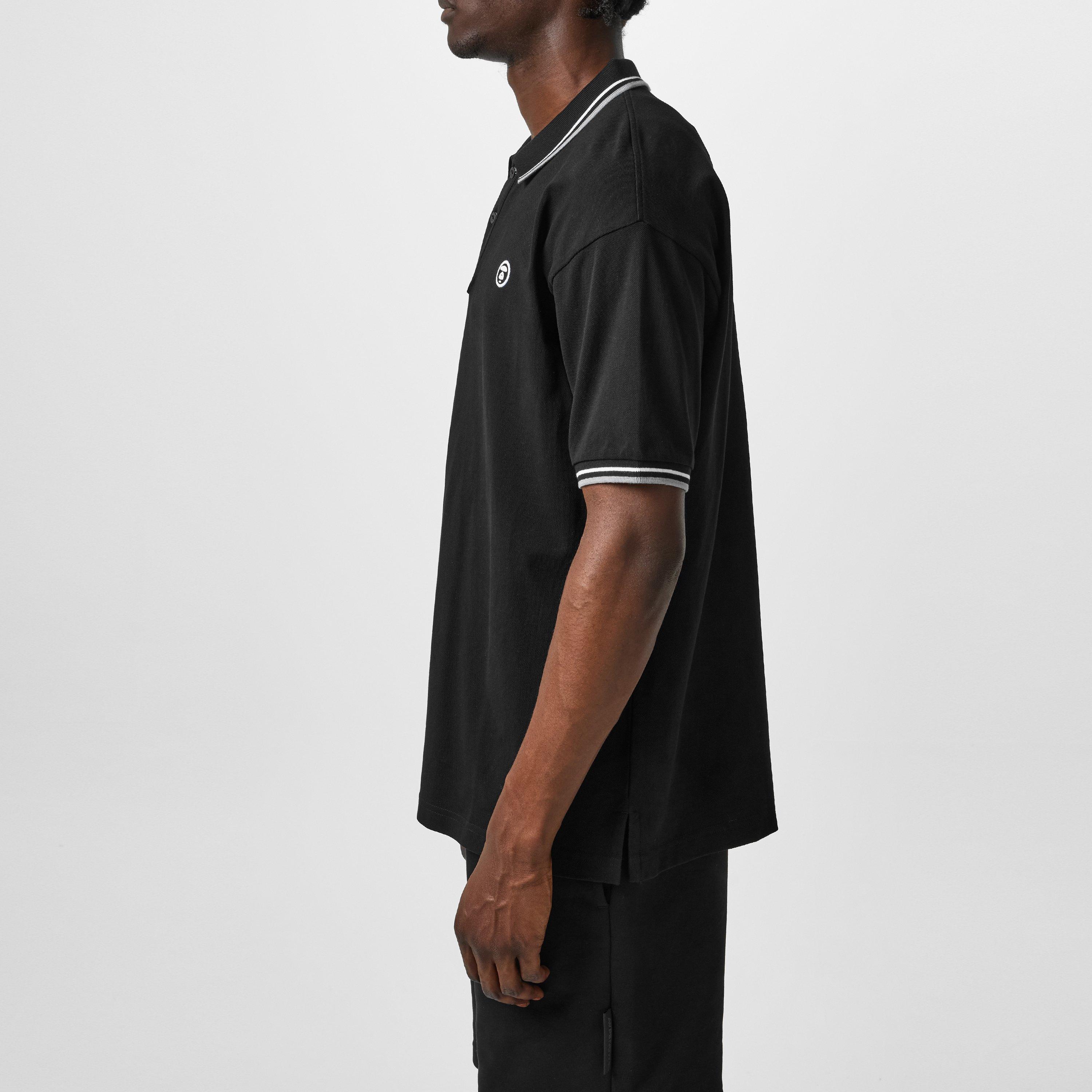 Black - AAPE - Now Polo Shirt - 5