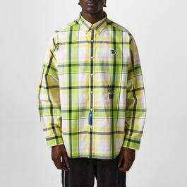 AAPE Logo Check Shirt