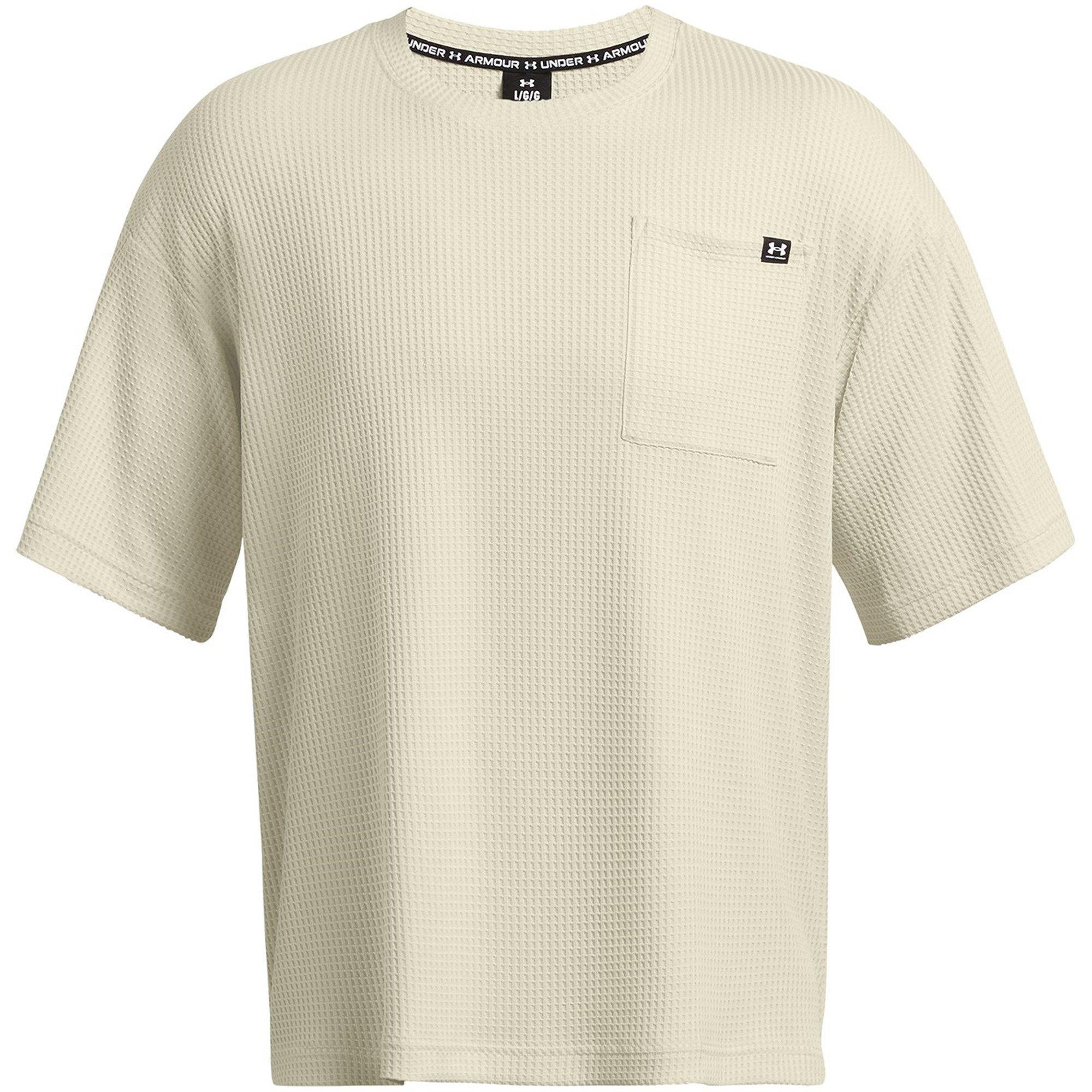 Under Armour Rival Waffle Crew Regular Fit T-Shirts Sports Direct