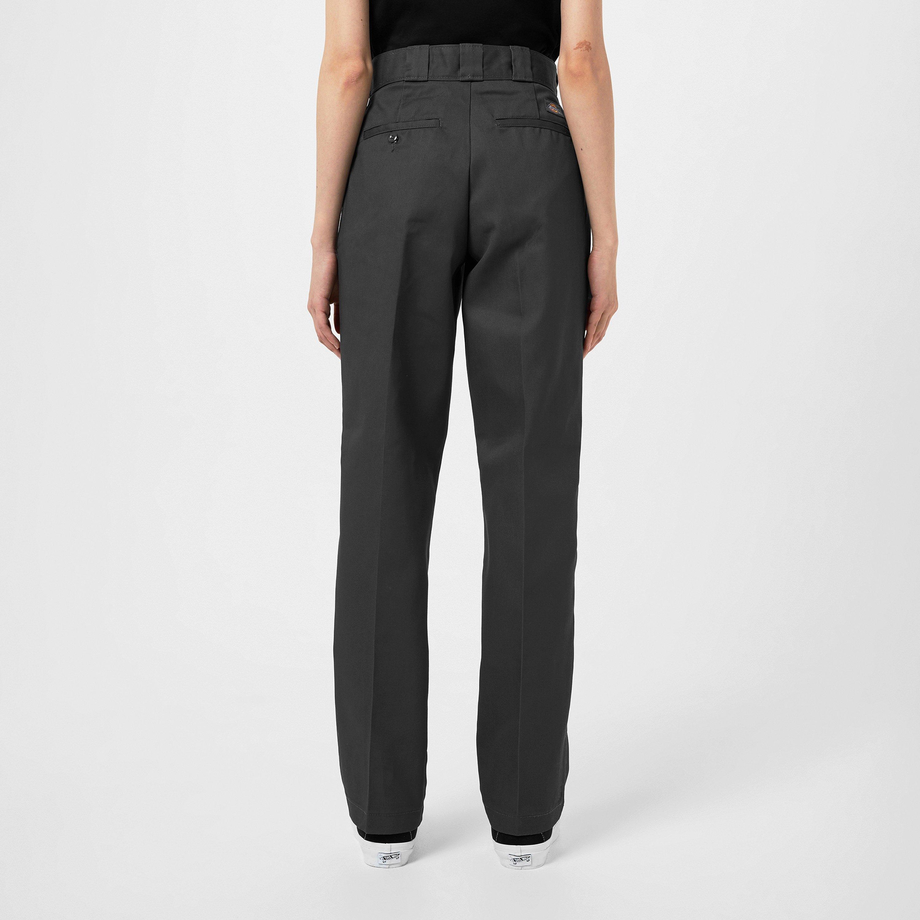 Charcoal Grey - Dickies - Straight Leg Work Trousers - 3