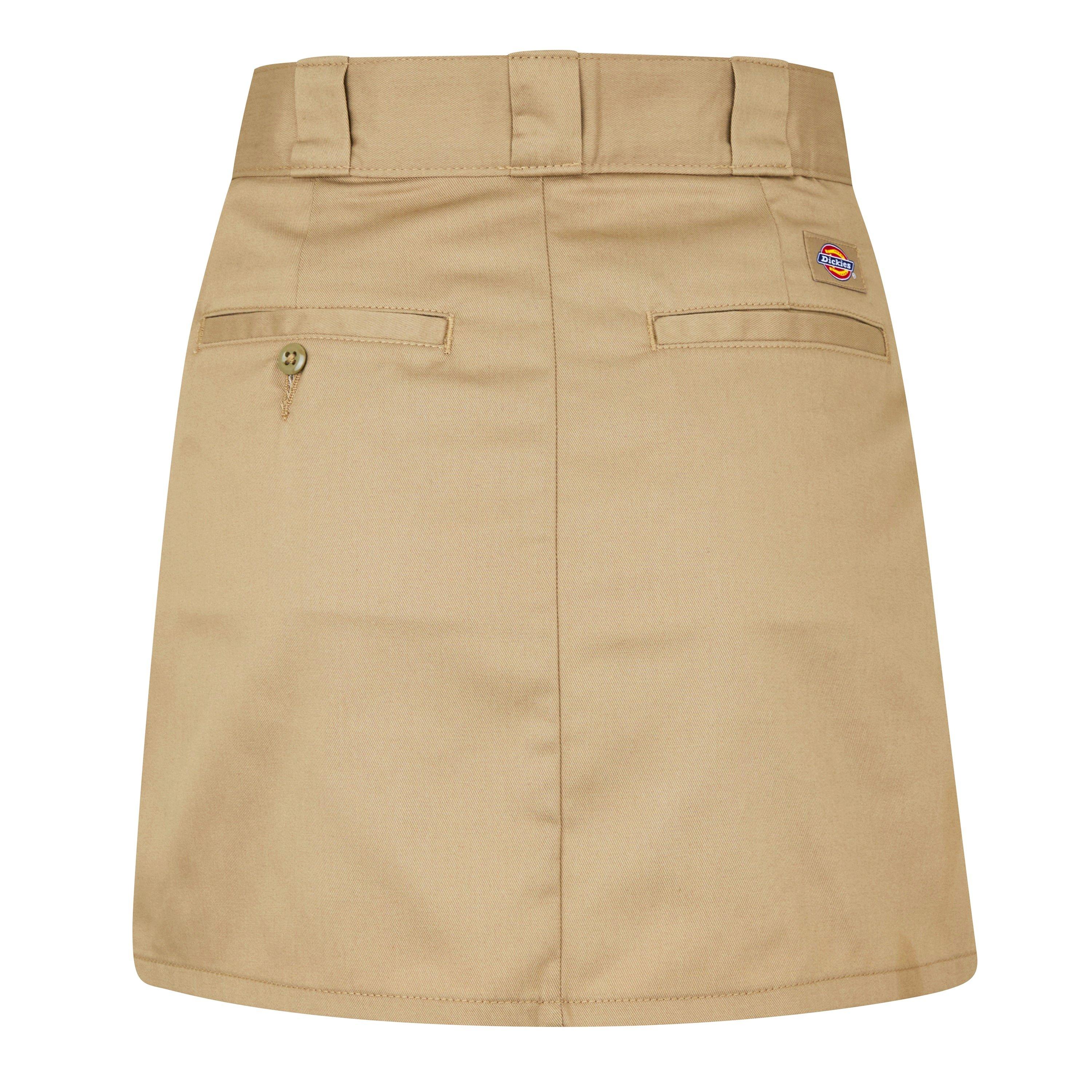 Khaki - Dickies - Work Mini Skirt - 6