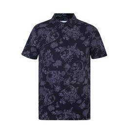 Firetrap All-Over Print Polo Top Mens