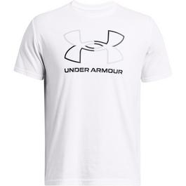 Under Armour Tela cut-out detail short-sleeve T-shirt Weiß