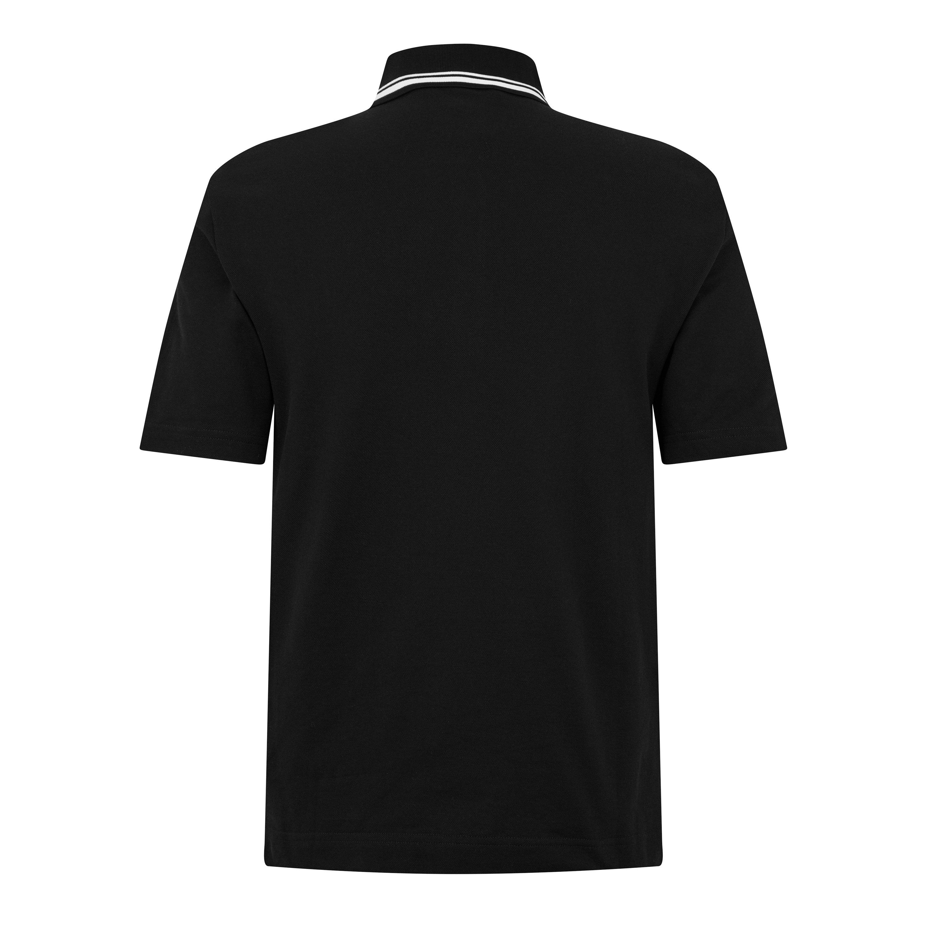 Black - Dolce and Gabbana - Bandana Short Sleeve Polo Shirt - 2