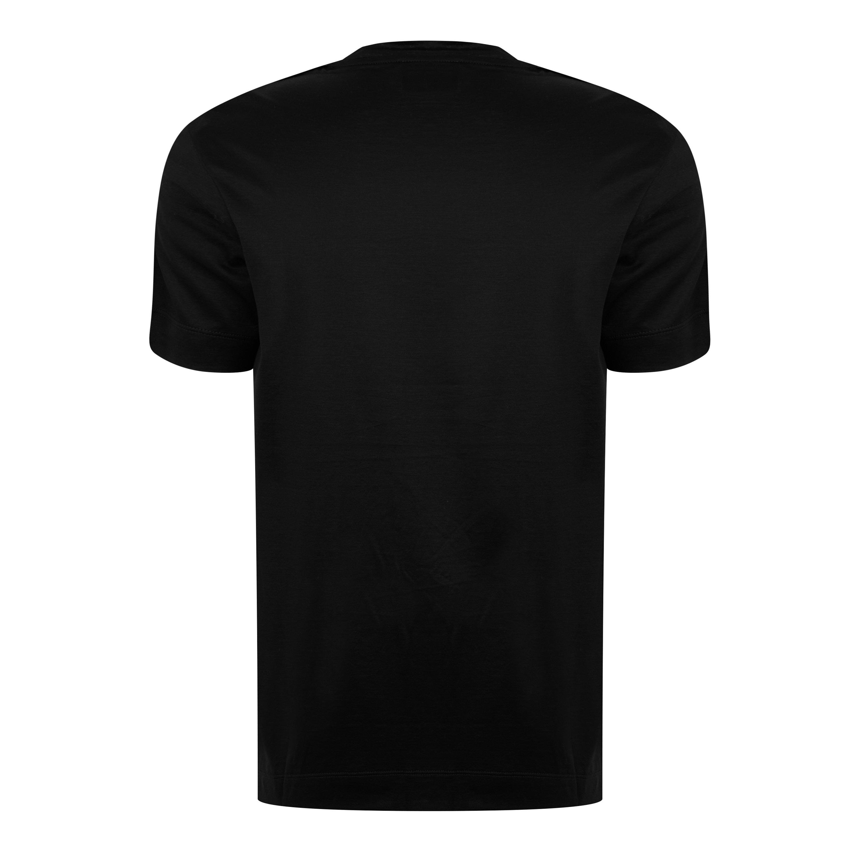 Black - Emporio Armani - Logo Tape T-Shirt - 2