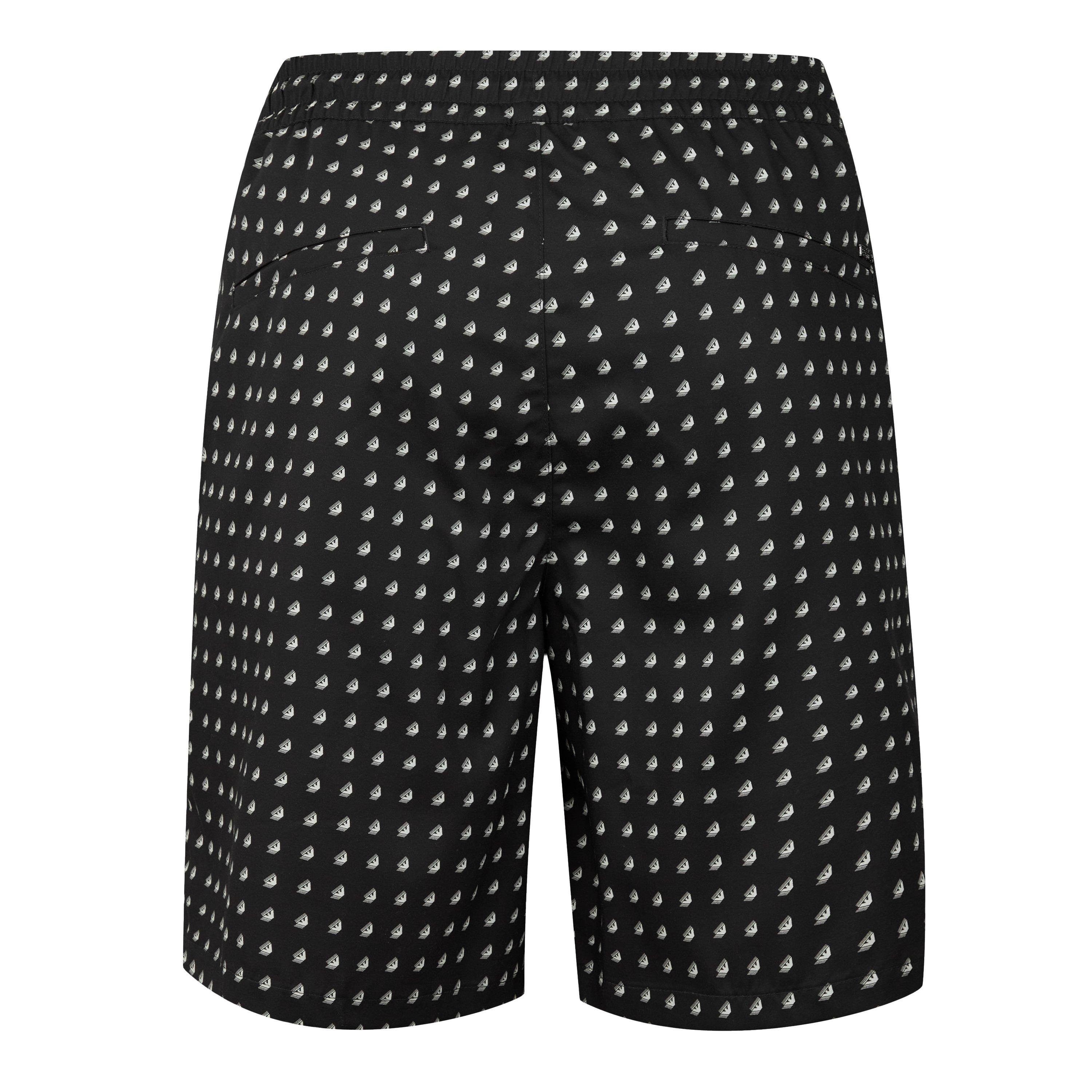 Black All Over - Emporio Armani - Eagle Logo Shorts - 8