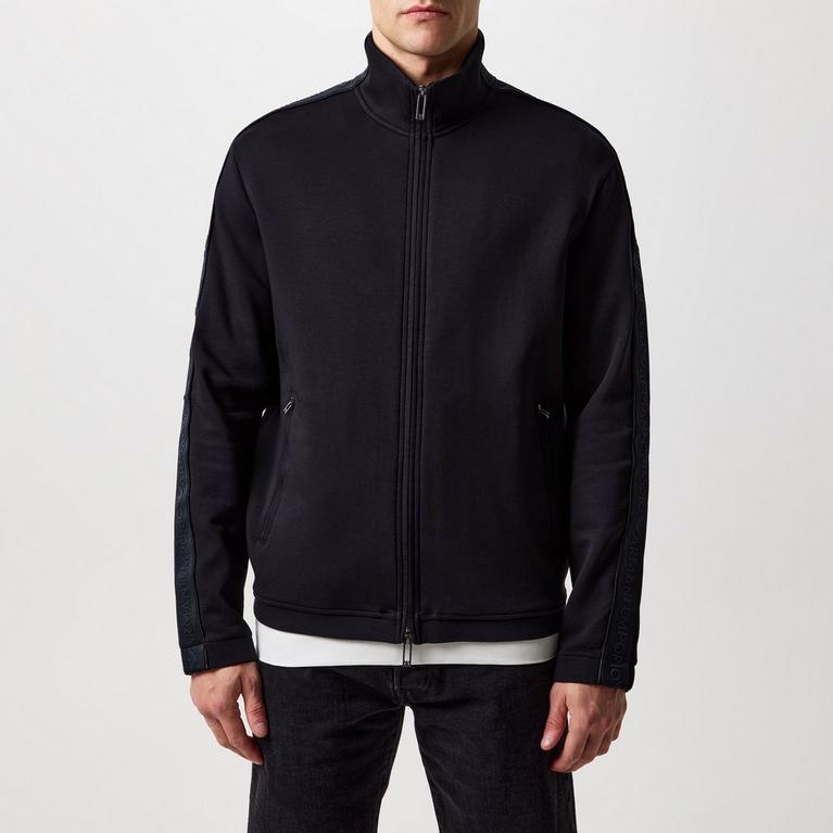 Emporio Armani | Double-Jersey Sweatshirt | Full Zip Fleece Emporio Armani | Double-Jersey Sweatshirt | Full Zip Fleece