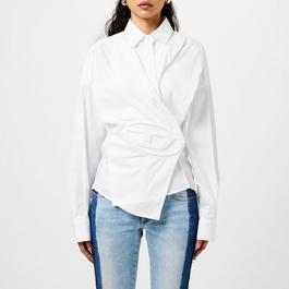 Diesel C Siz N2 Shirt With Embossed Logo