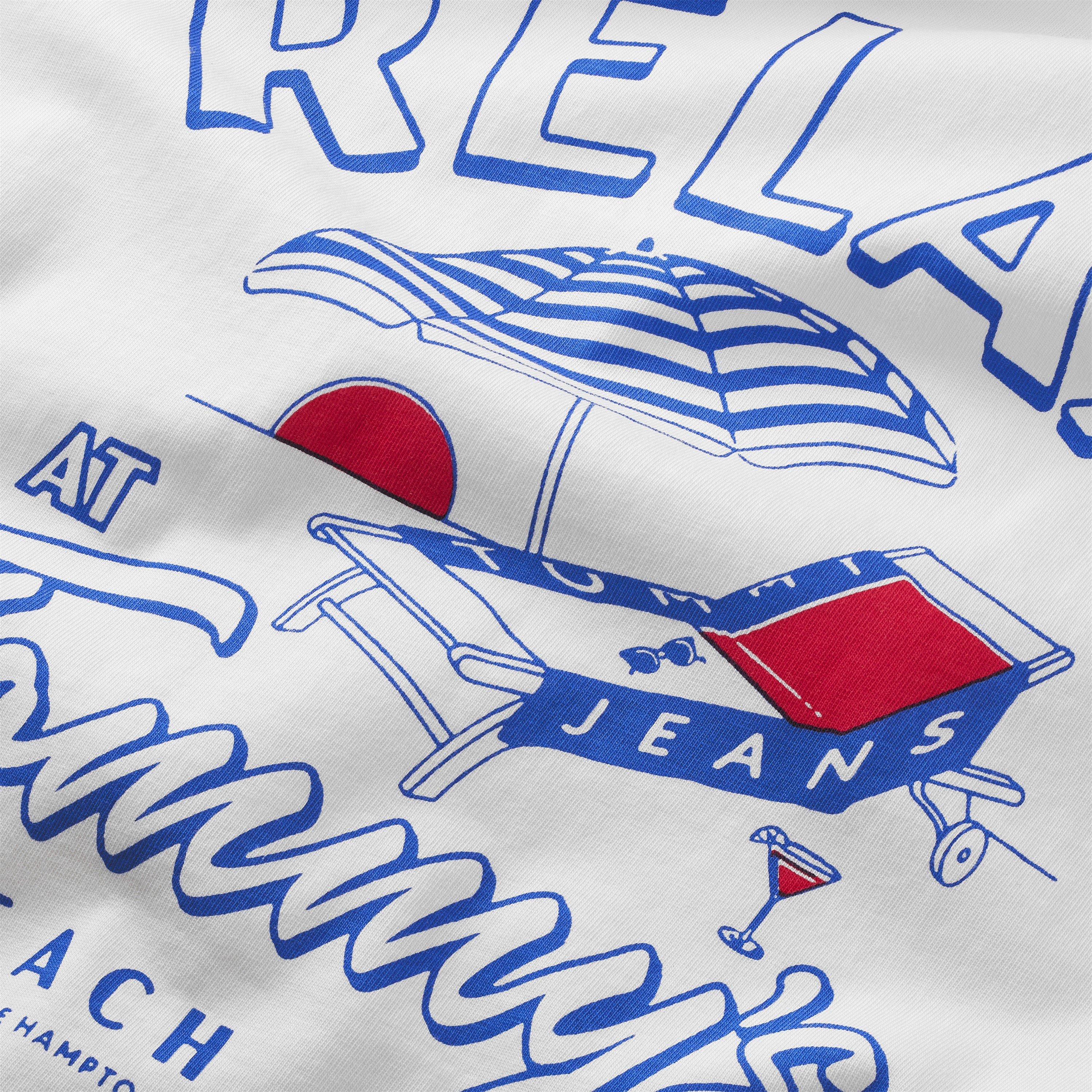 Hvid YBR - Tommy Jeans - Men's Novelty Graphic Regular Fit T-Shirt - 2