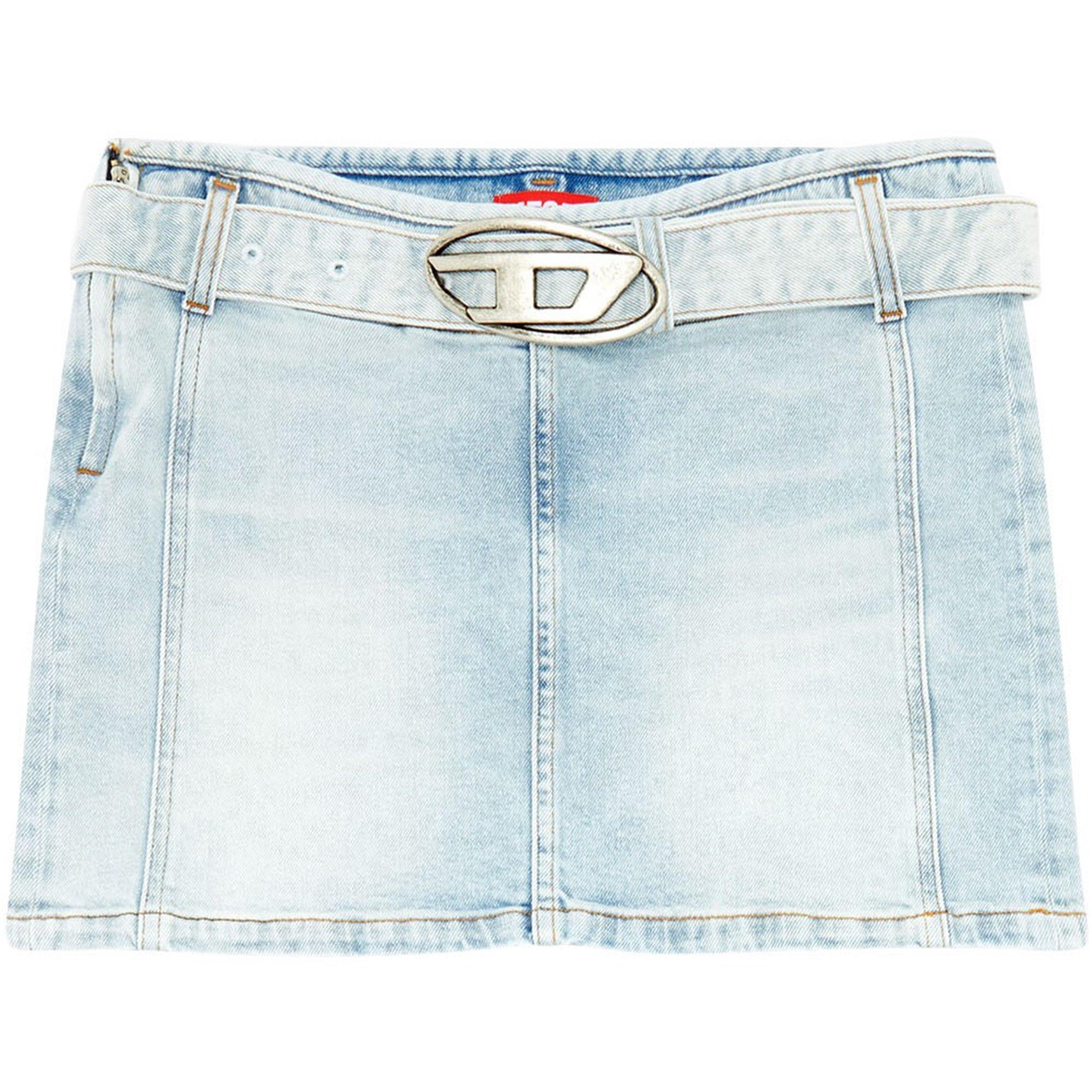 Denim - Diesel - De-Flip Mini Skirt - 5