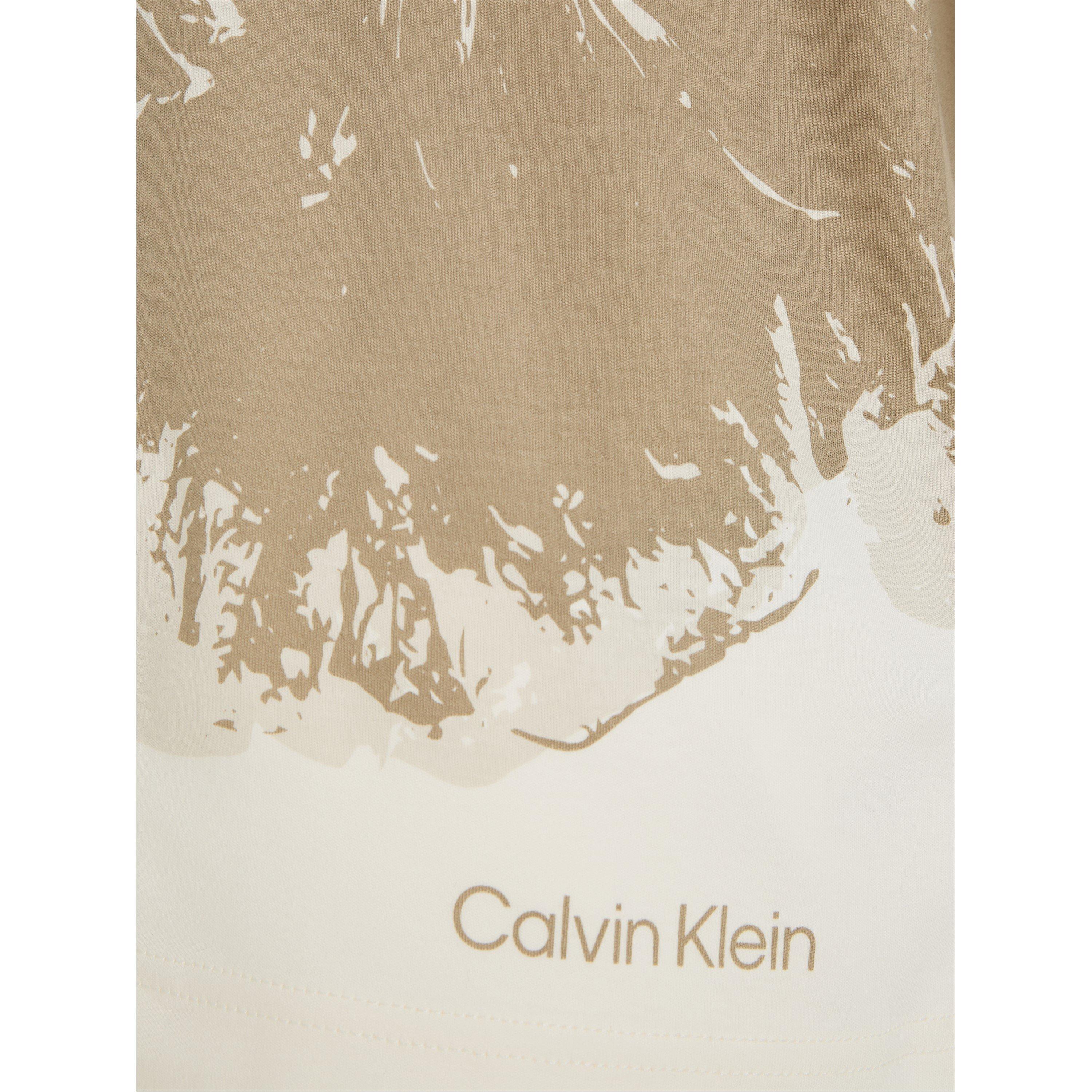 Egret - Calvin Klein - Flower Graphic T-Shirt - 5