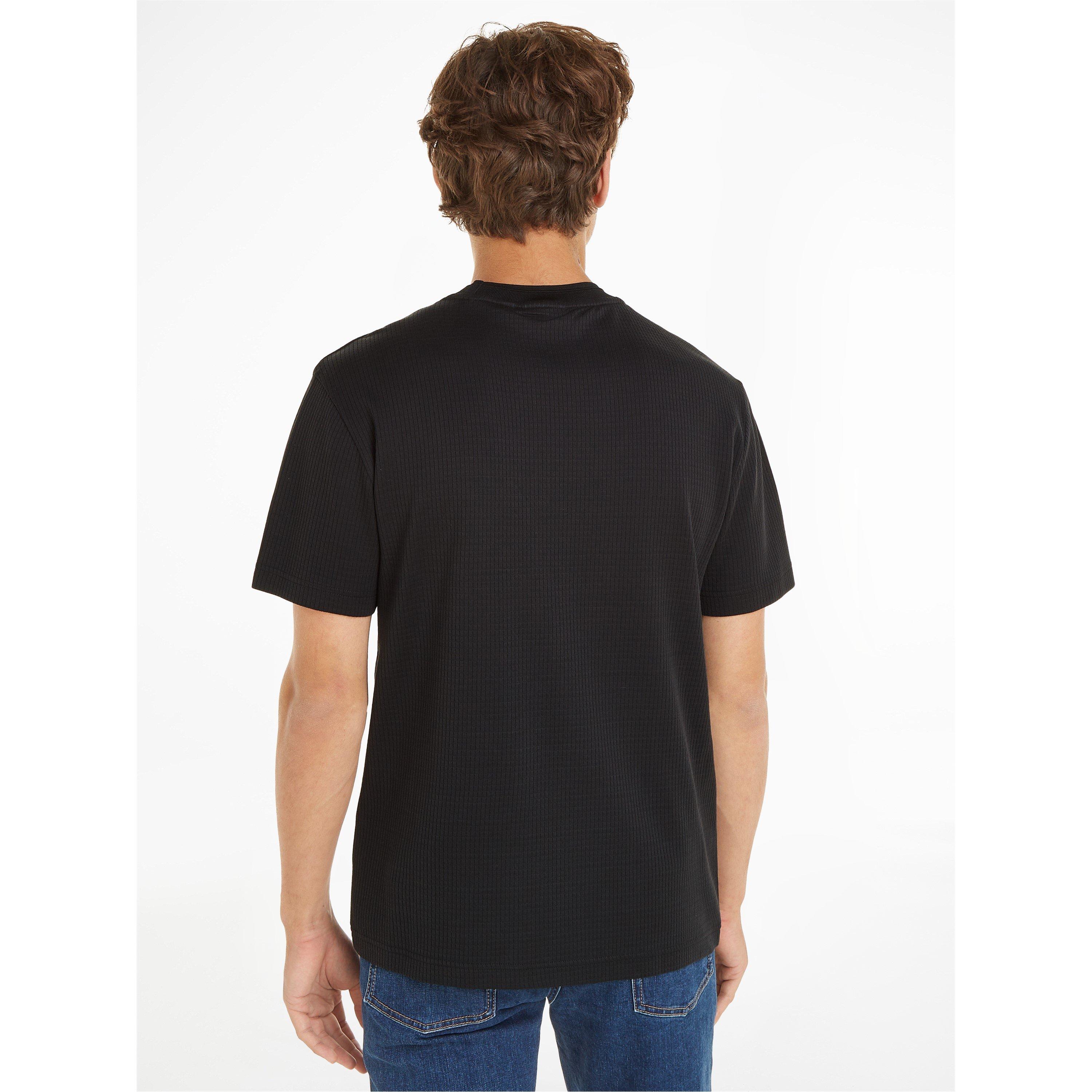 CK Black - Calvin Klein - Men's Mercerized Regular Fit T-Shirt - 3