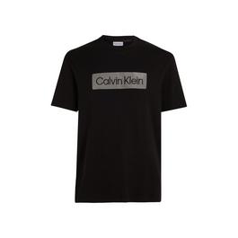 Calvin Klein Logo Embroidered T Shirt