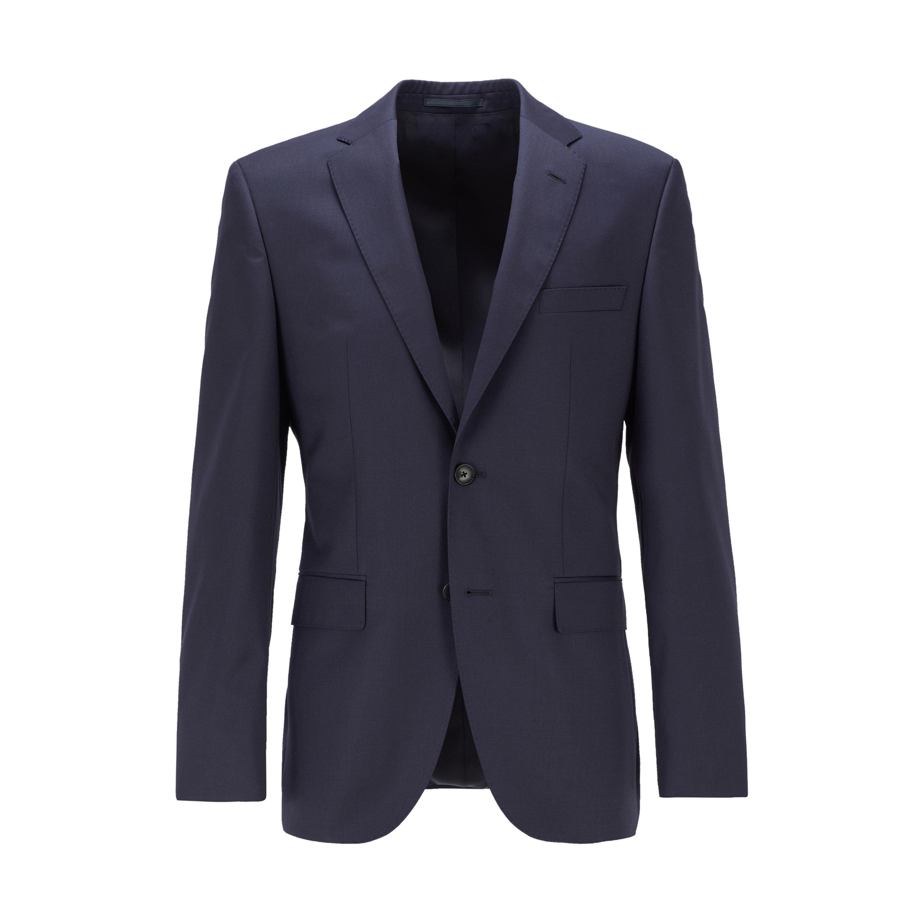 Boss Men's Johnstons1 Cyl Single Breasted Wool Long Sleeve Blazer