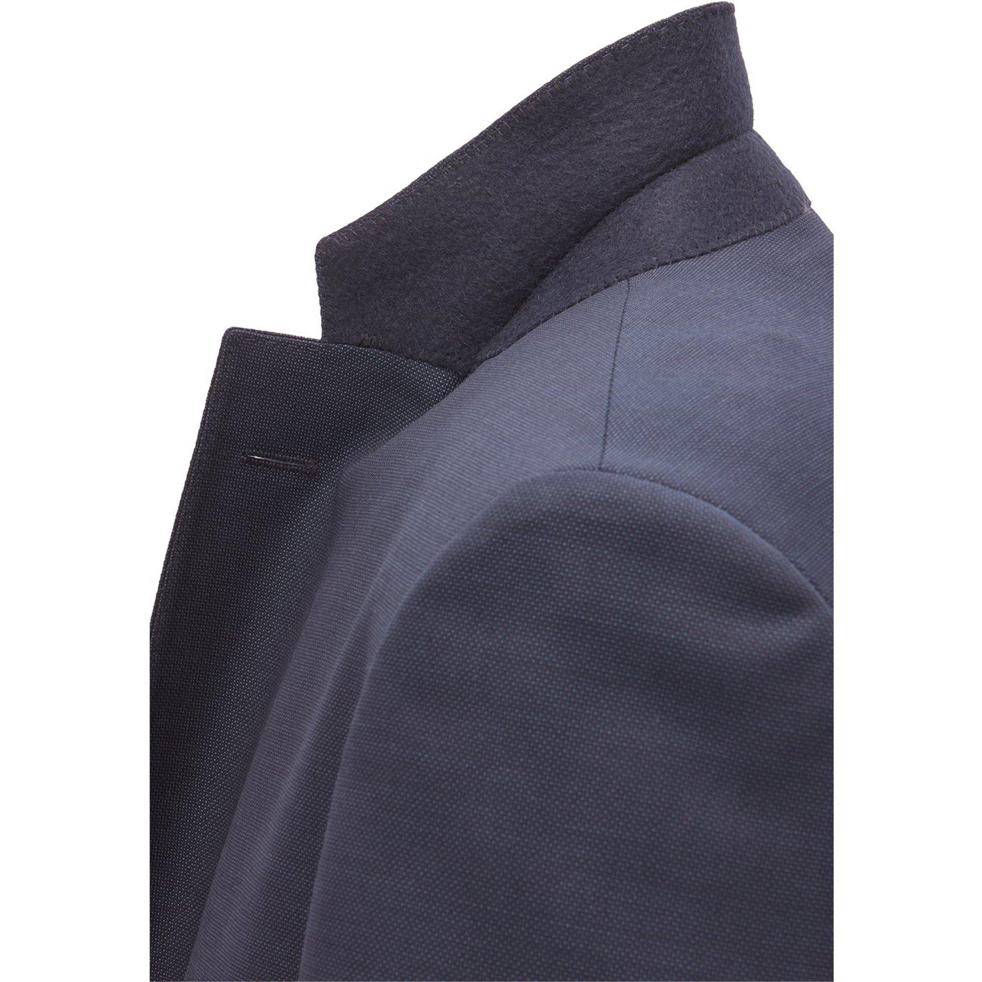 Dark Blue - Boss - Men's Johnstons1 Blazer - 2