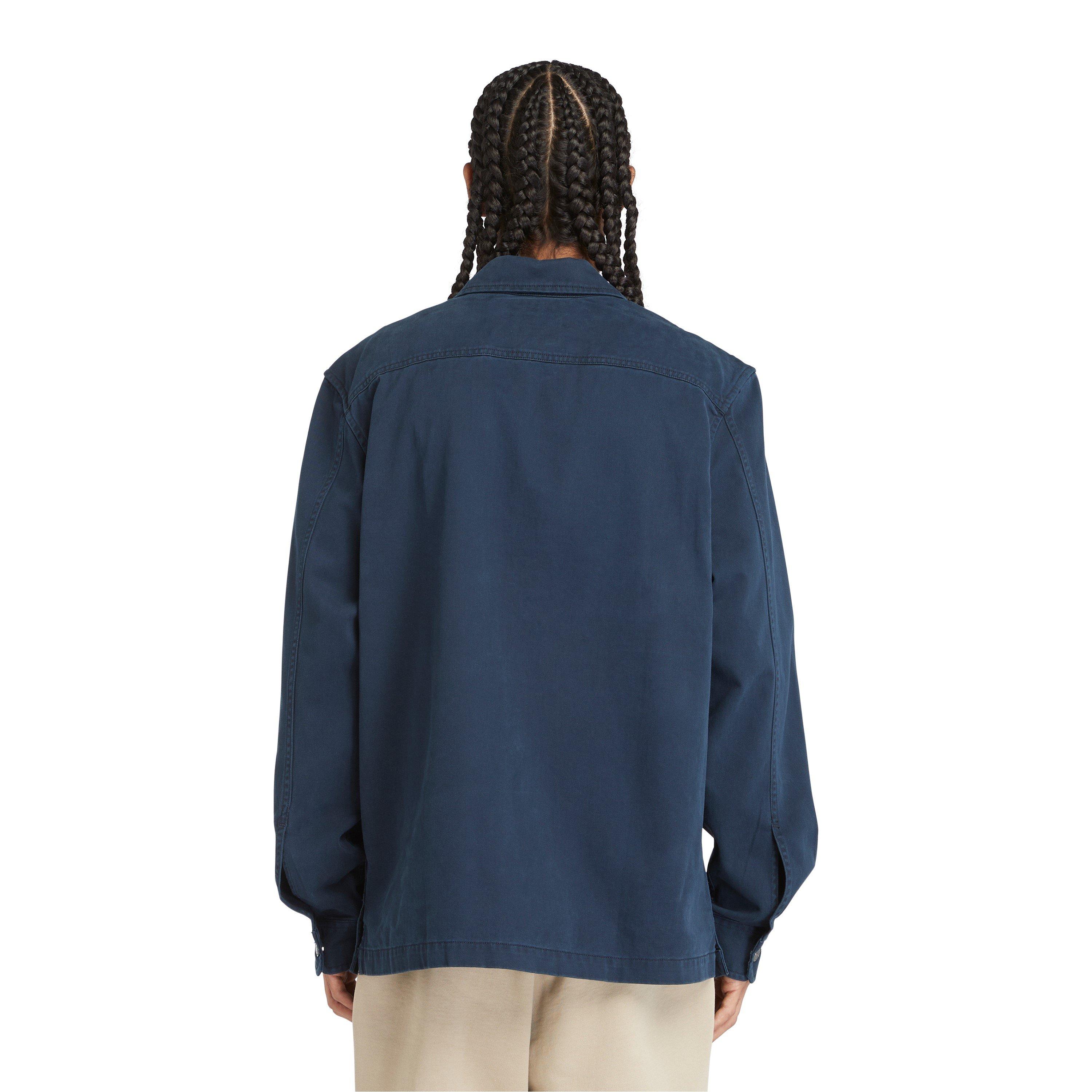 Sapphire 433 - Timberland - Men's Washed Look Cotton Long Sleeve Overshirt - 4