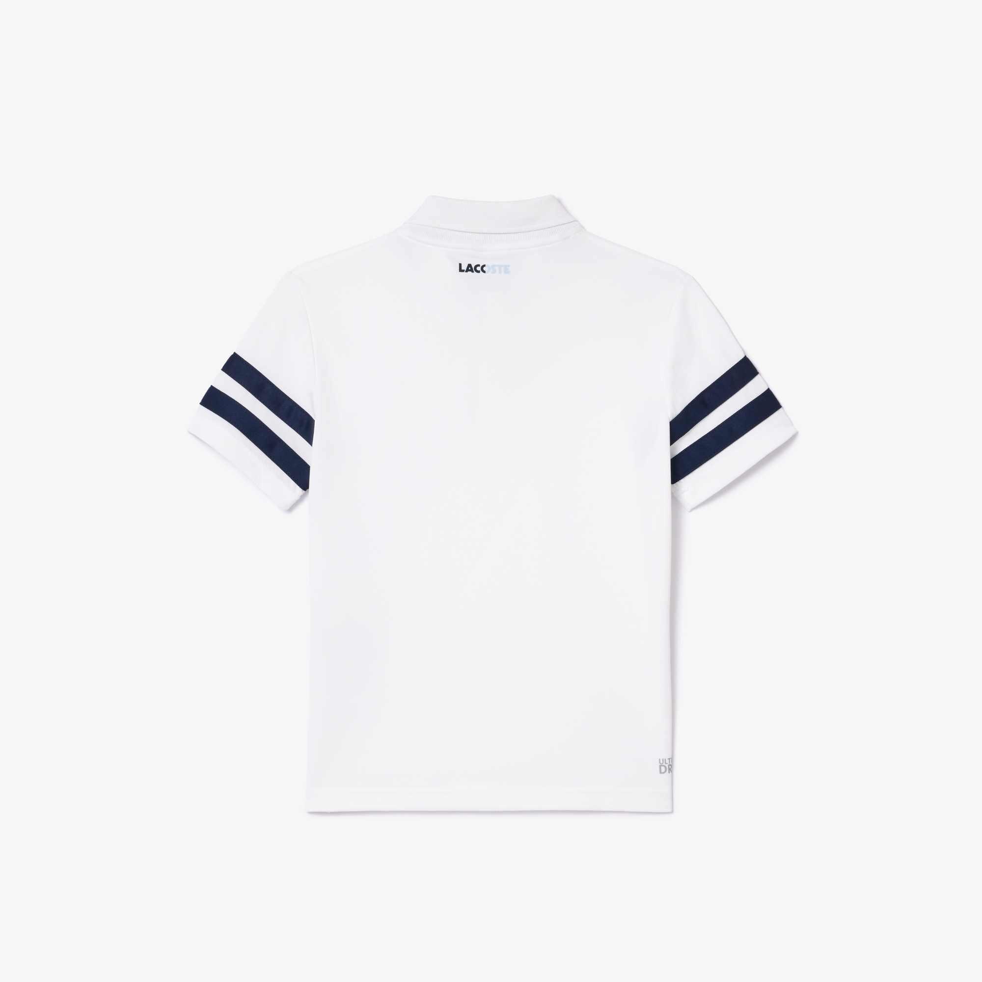 Hvid/Marineblå 522 - Lacoste - Stripe Polo Shirt Juniors - 3