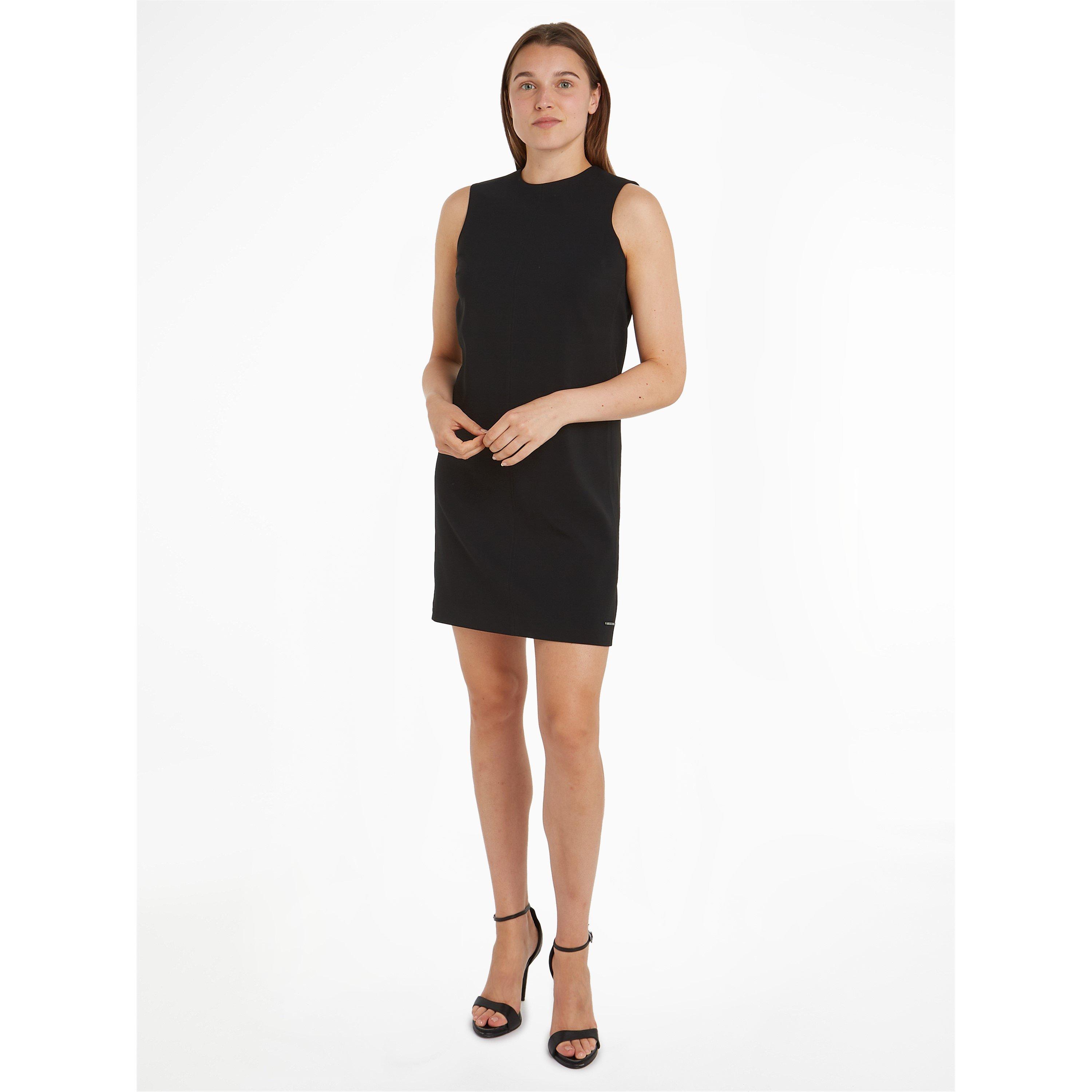 Ck Black - Calvin Klein - Crepe Shift Dress - 2