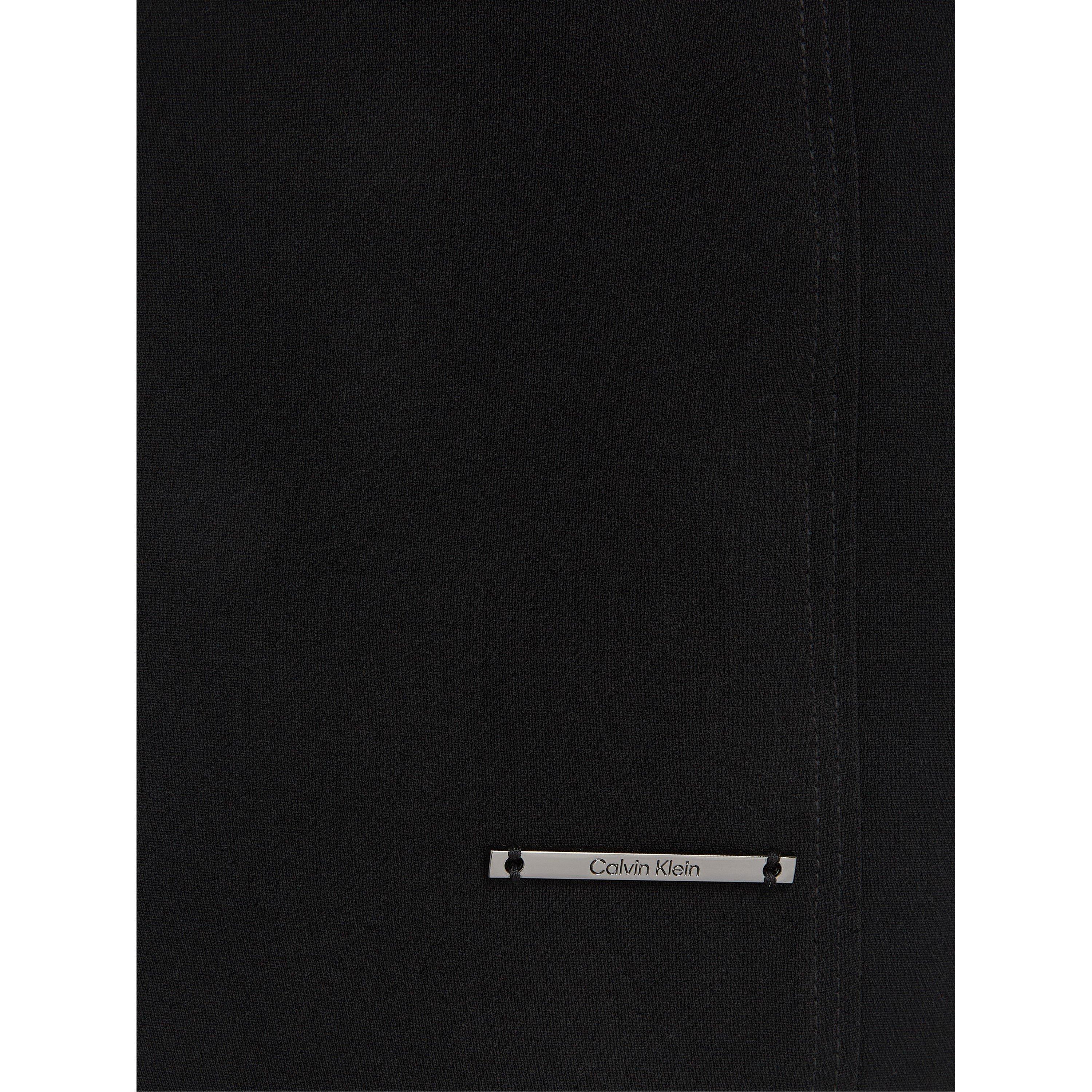 Ck Black - Calvin Klein - Crepe Shift Dress - 5