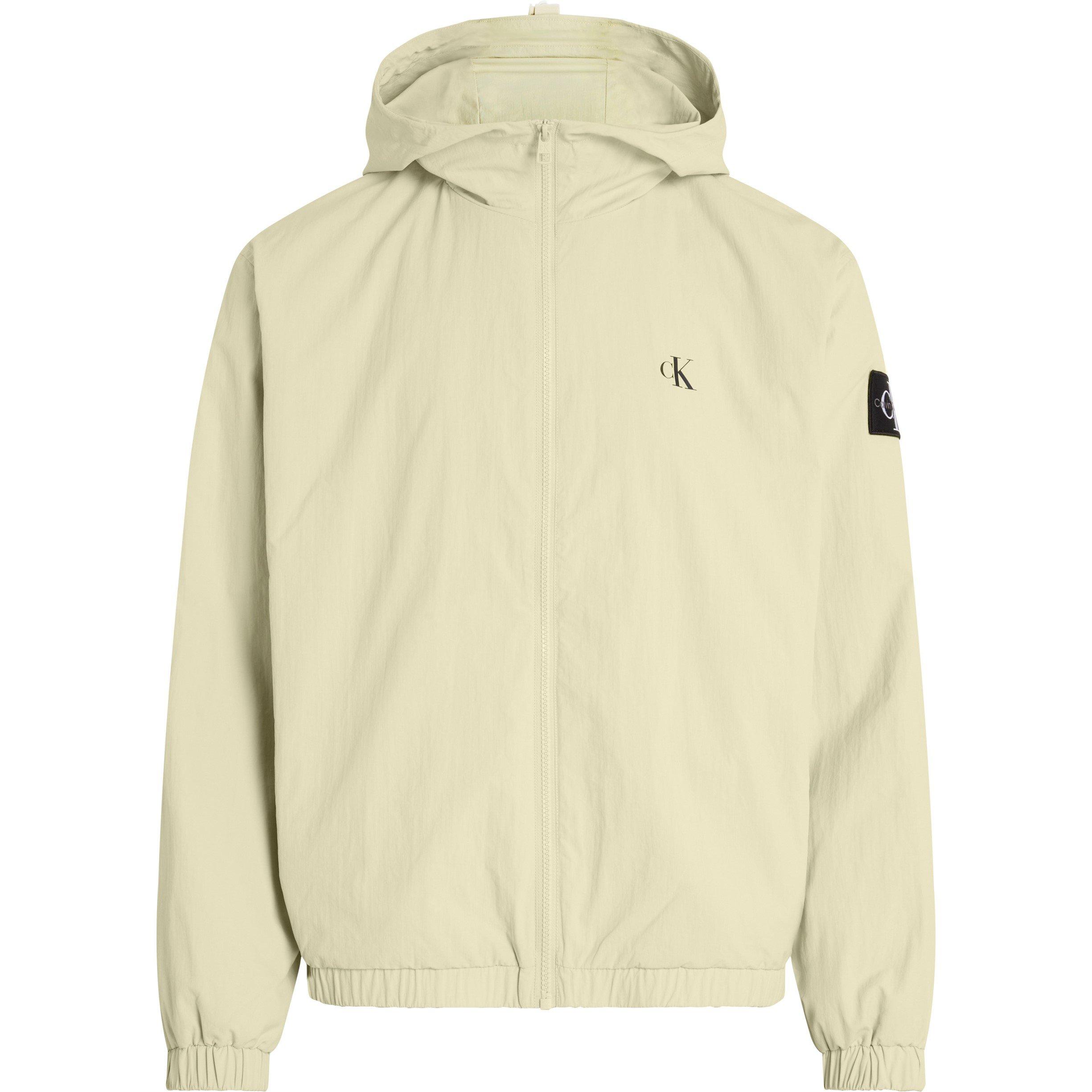 Calvin Klein Jeans Men's Lightweight Windbreaker - Green Haze Lfu - XL