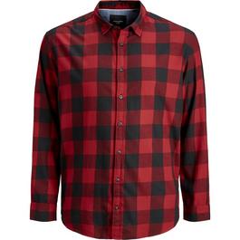 Jack and Jones Jack+ Twill Shirt Mens Plus Size