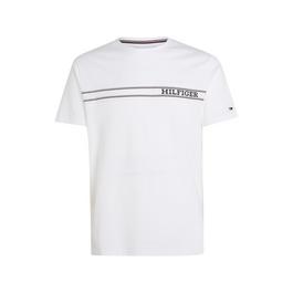 Tommy Hilfiger Logo Stripe T-Shirt