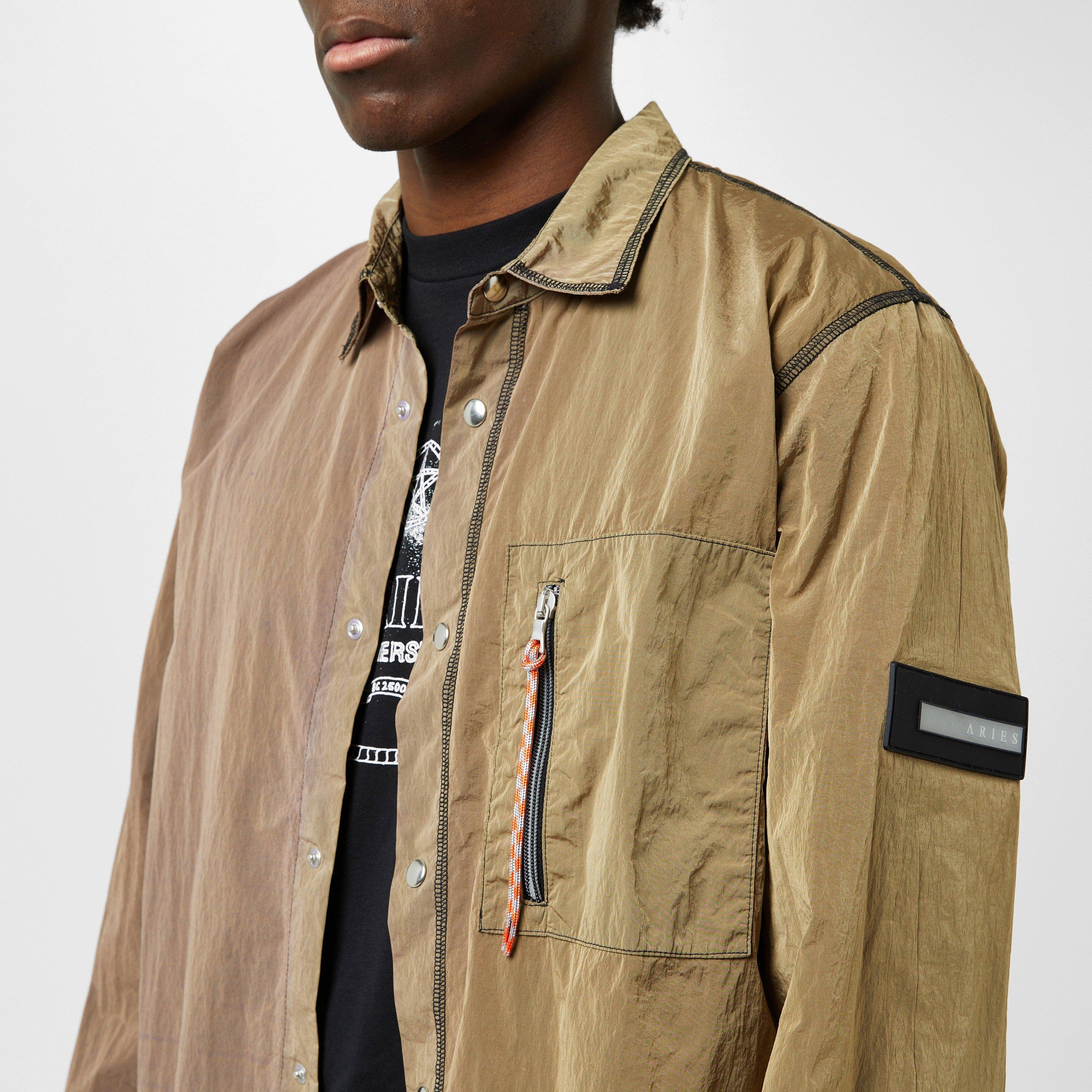 Grape - Aries - Men's Spruzzo Nylon Overshirt - 3