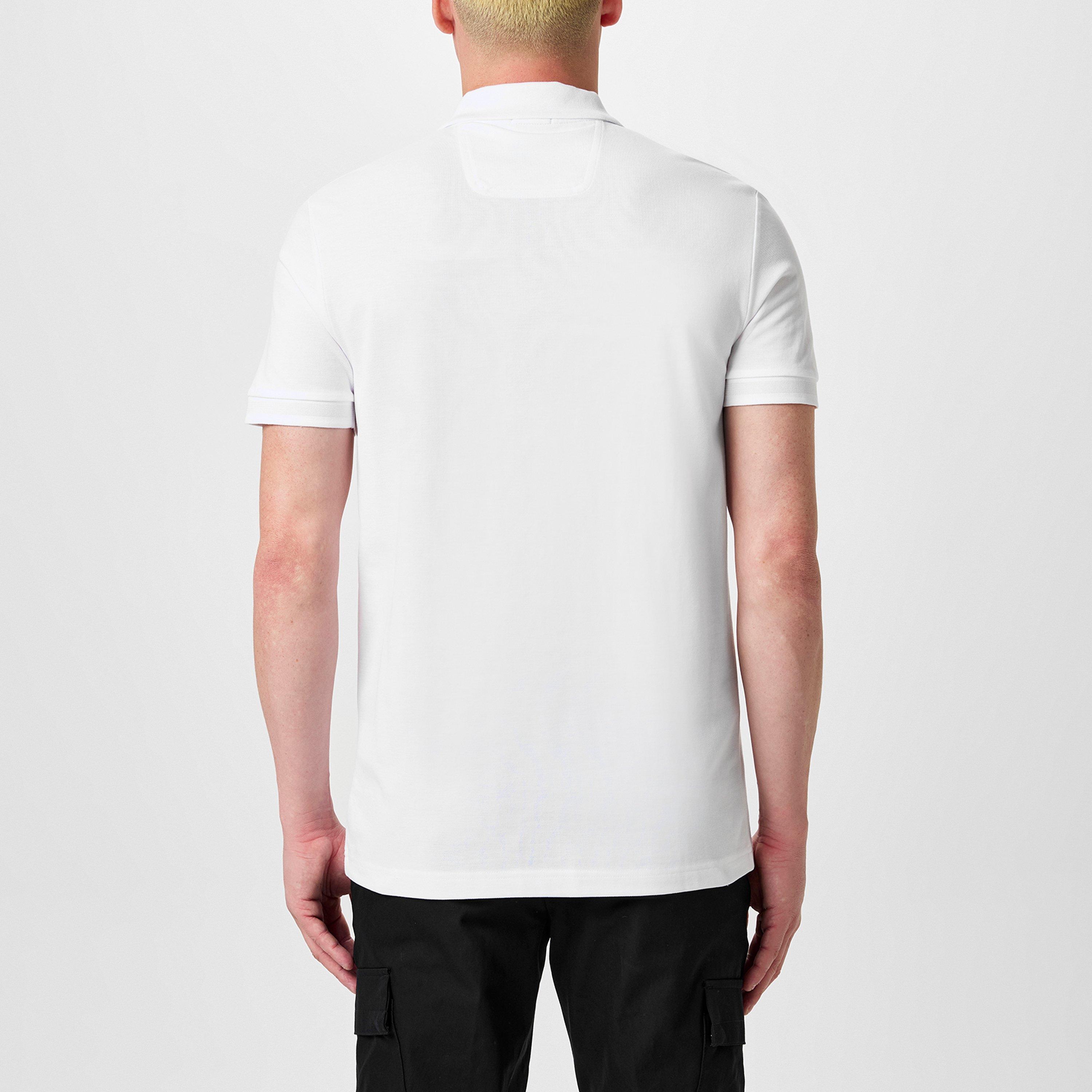 White 100 - Boss - Men's Marvel at the Pio Slim-fit Polo Shirt - 4