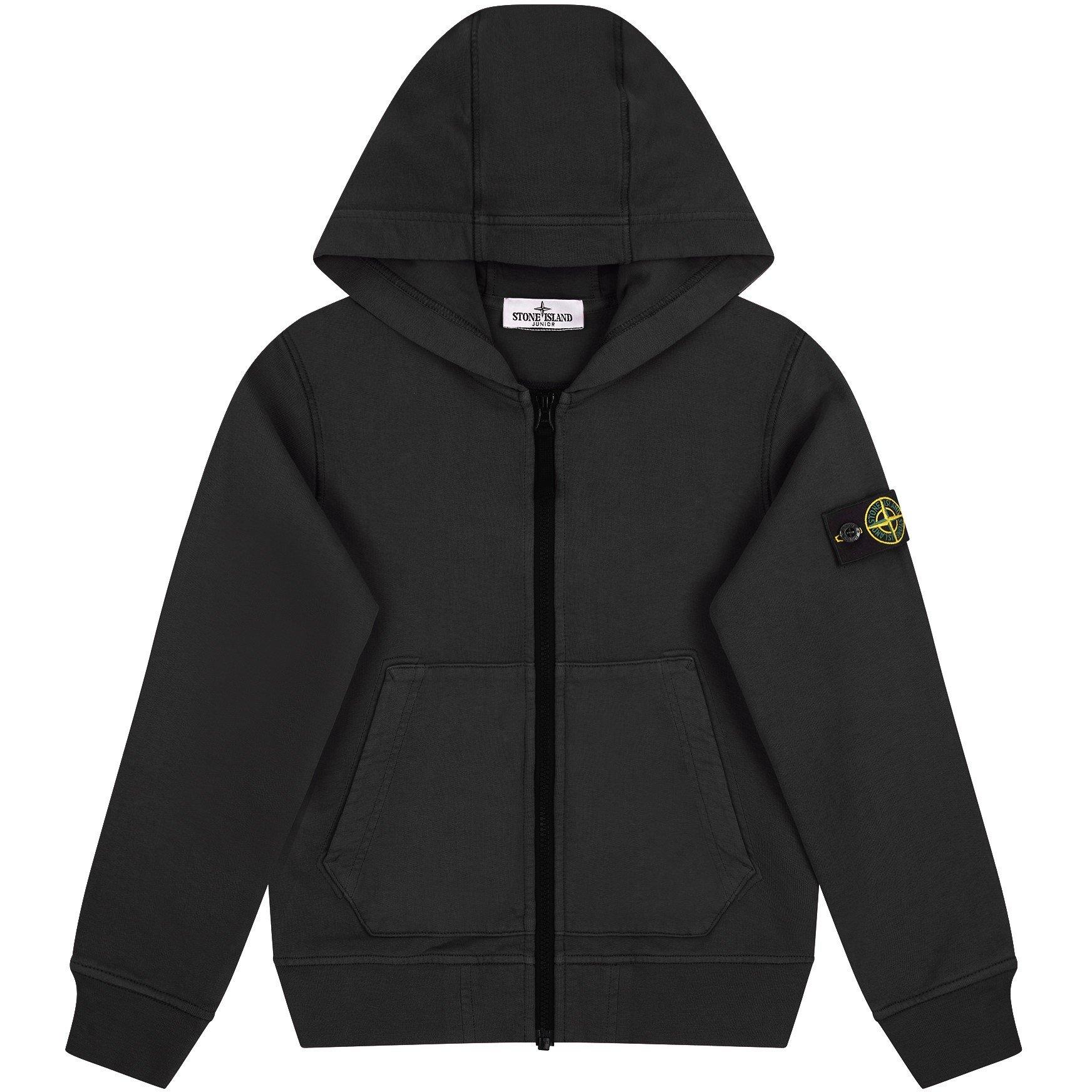 Navy V0020 - Stone Island - Junior Zip Sweatshirt - 1