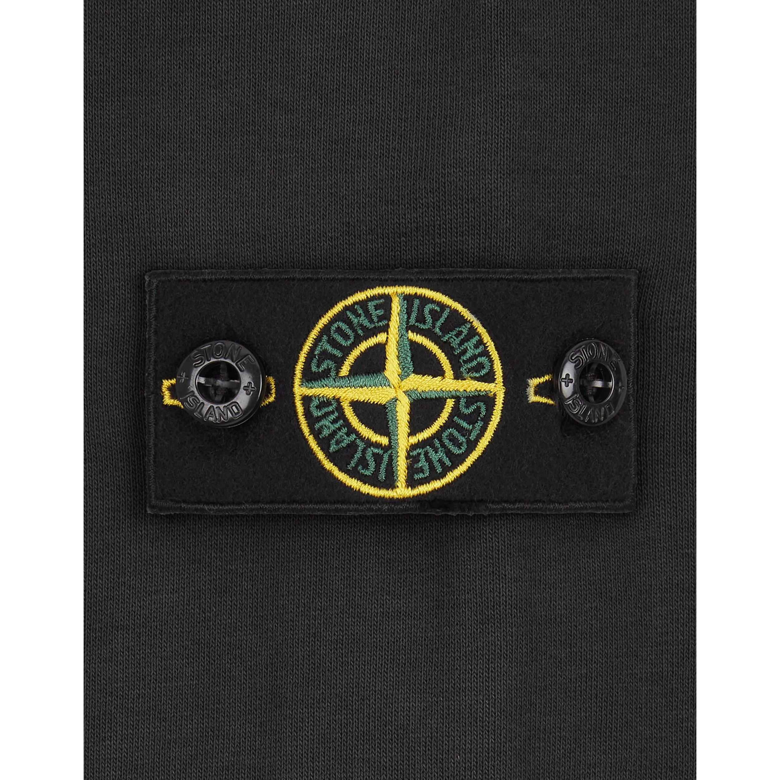 Navy V0020 - Stone Island - Junior Zip Sweatshirt - 4