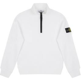 Stone Island quarter Zip Sweatshirt