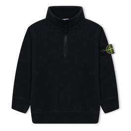 Stone Island 1 4 Zip Sweatshirt