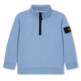 Stone Island 1 4 Zip Sweatshirt