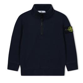 Stone Island 1 4 Zip Sweatshirt