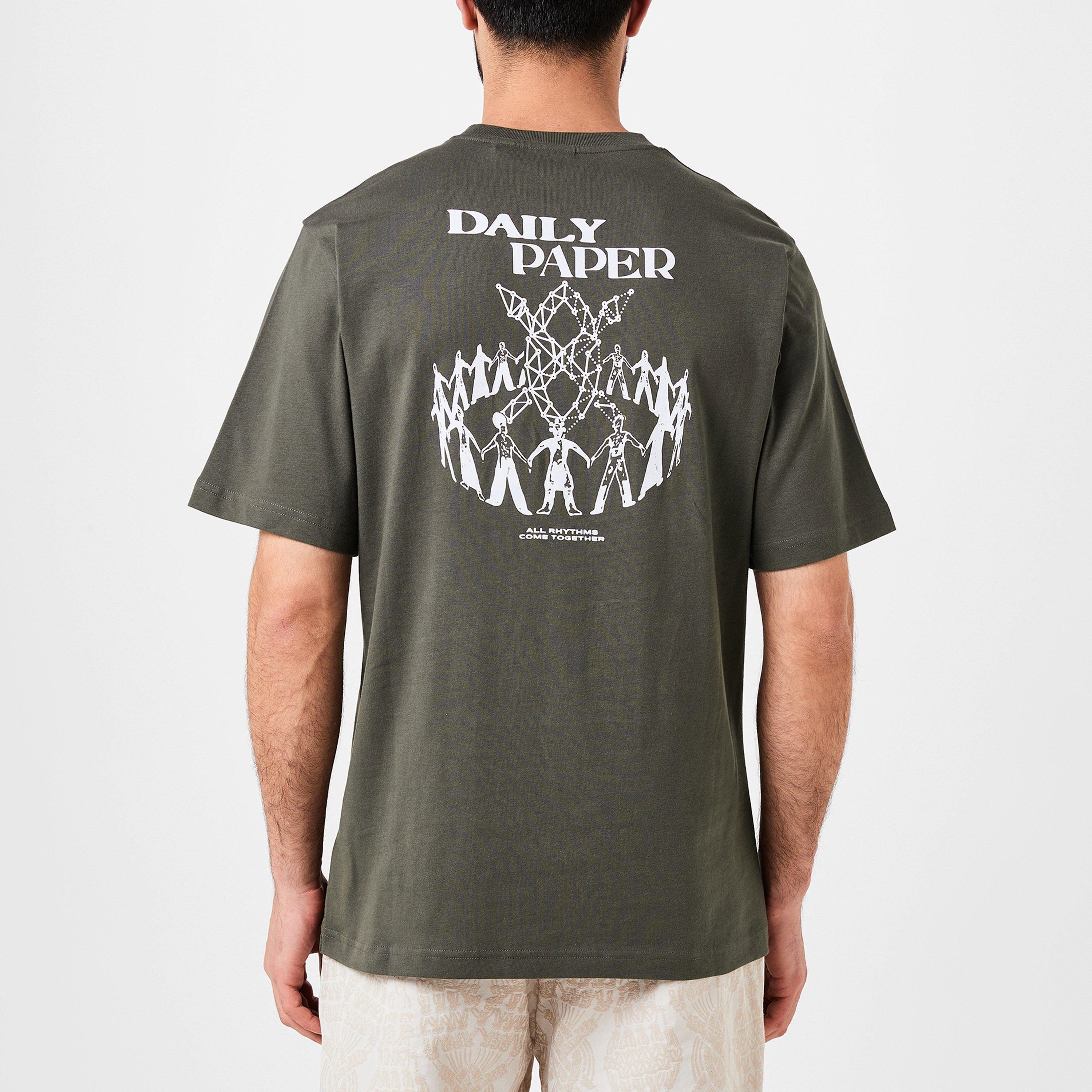 Green - Daily Paper - Hand In Hand T-Shirt - 3