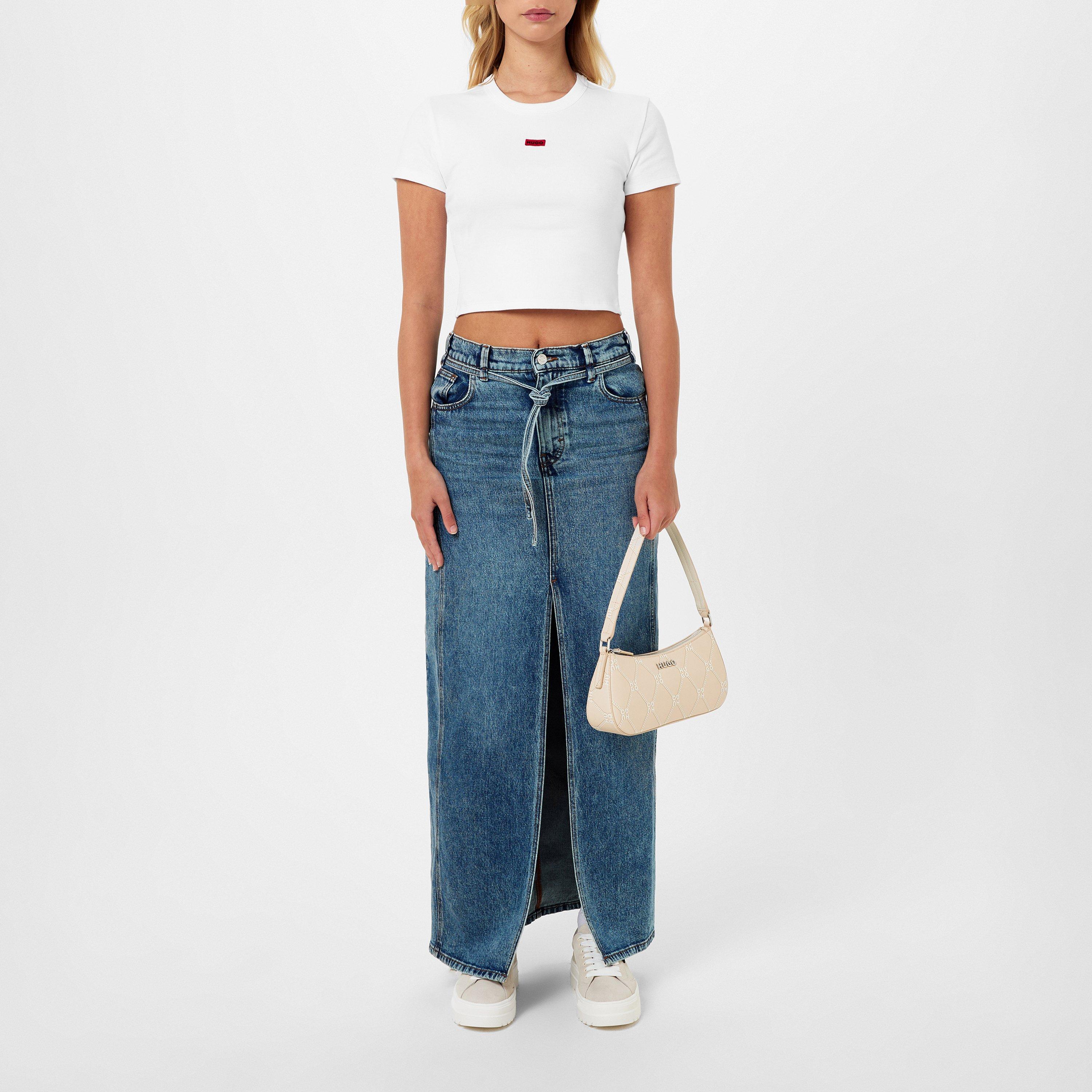 Bright Blue - Hugo - Women's Getini Denim Skirt - 5