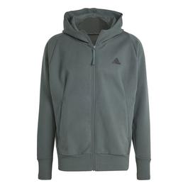 adidas WINTERIZED FULL-ZIP HOODED TRACK TOP