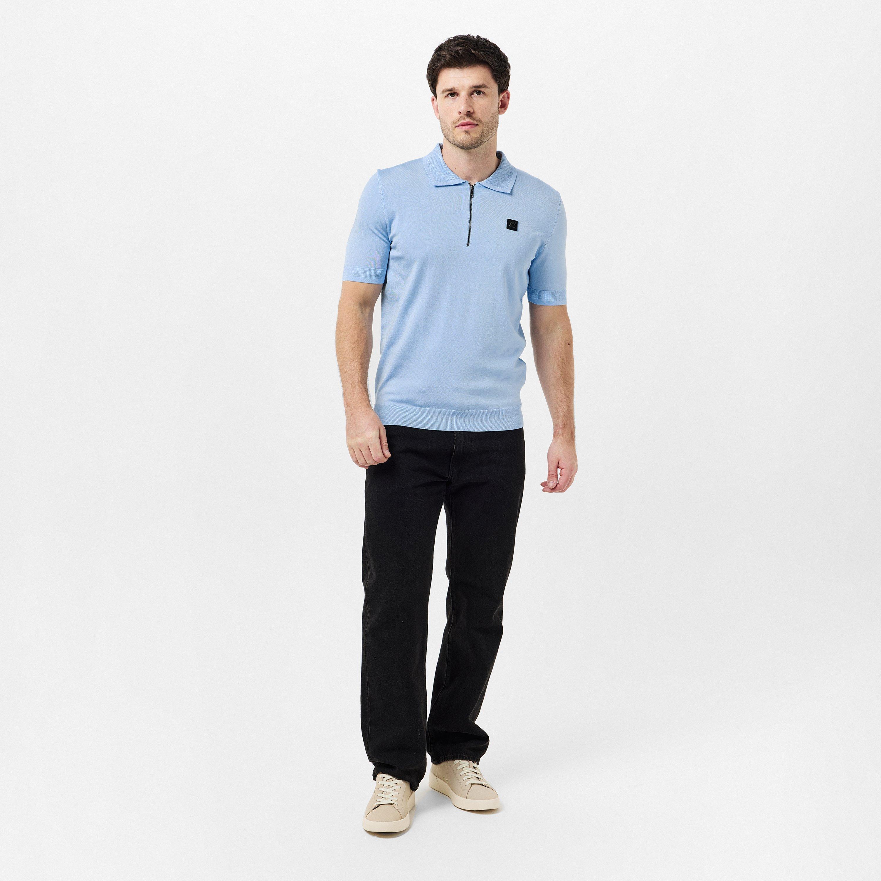 Lt/Pastel Blue - Hugo - Sayfong Polo Shirt - 6