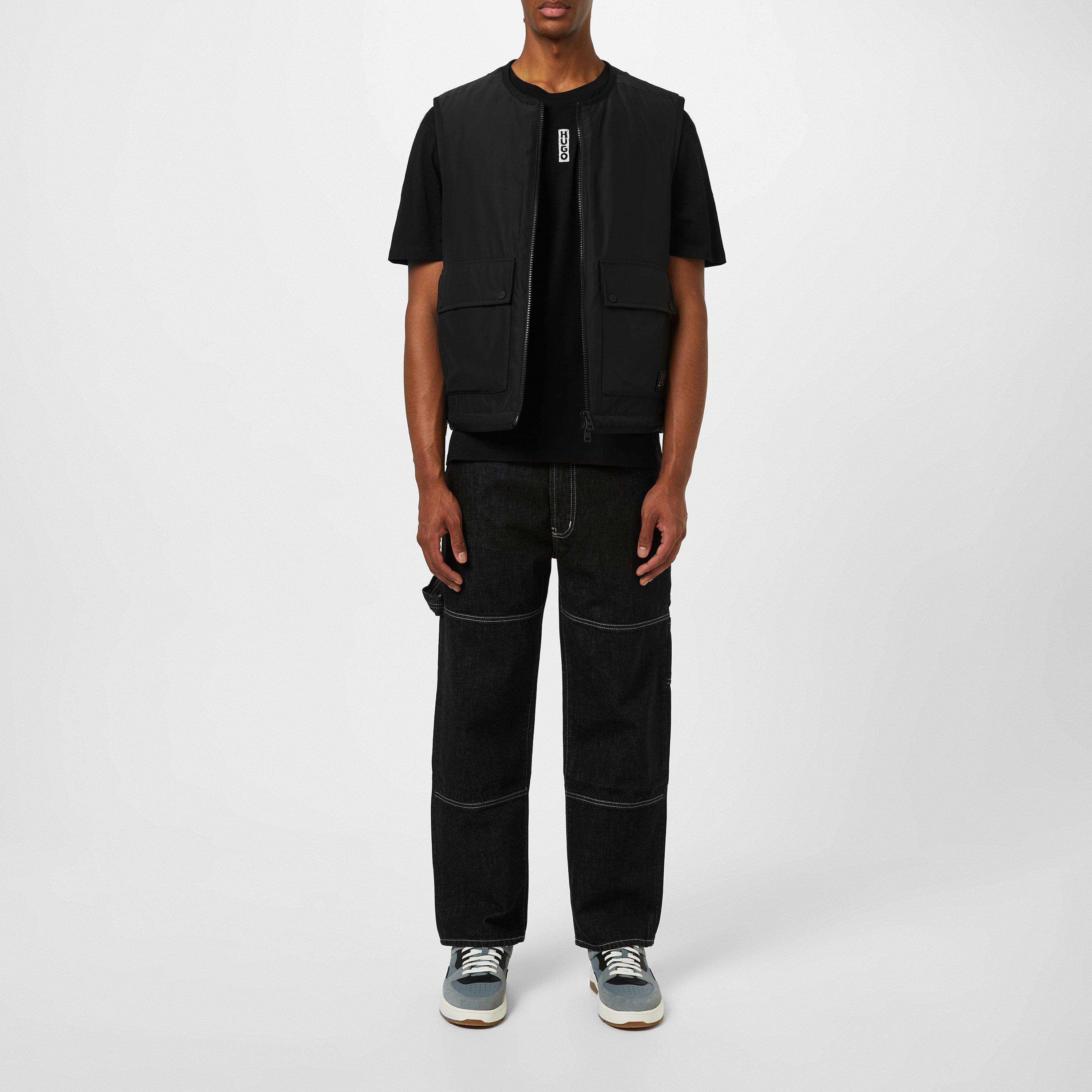 Black 001 - Hugo - Men's Gilet - 5