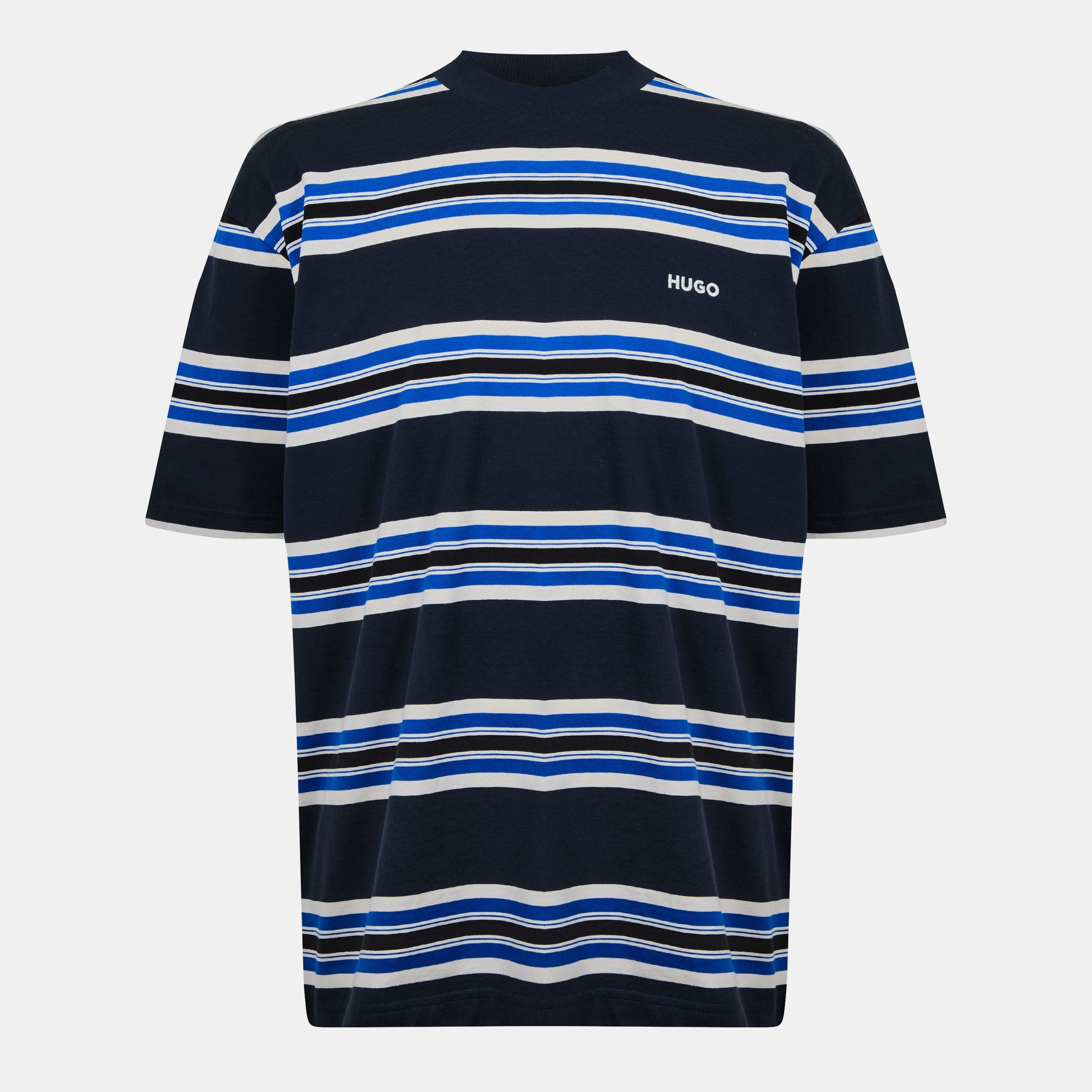 Hugo Men's Natinolo 01 Regular Fit T-Shirt - Dark Blue 405 - S