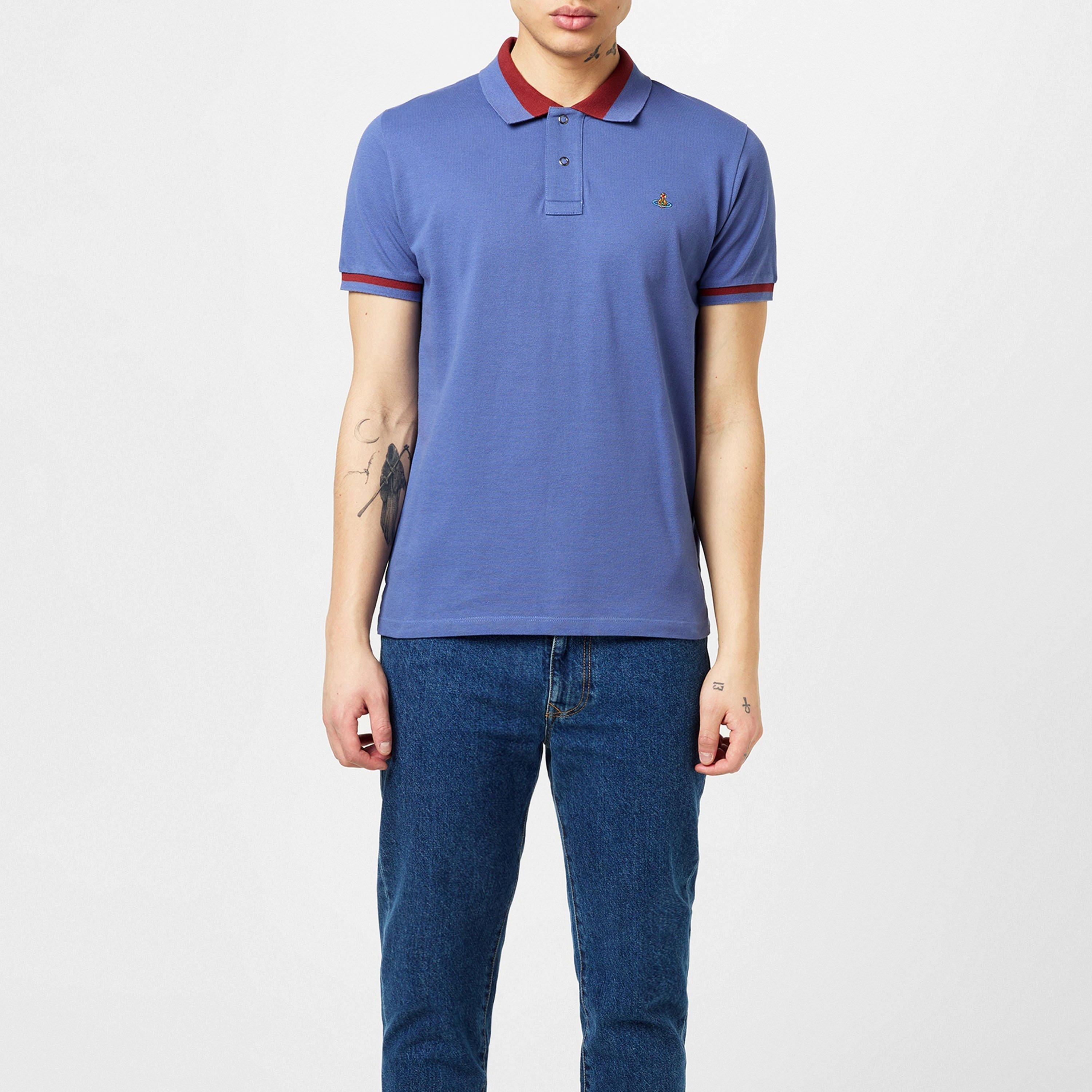 Vivienne Westwood | Classic Tipped Polo Top | Short Sleeve