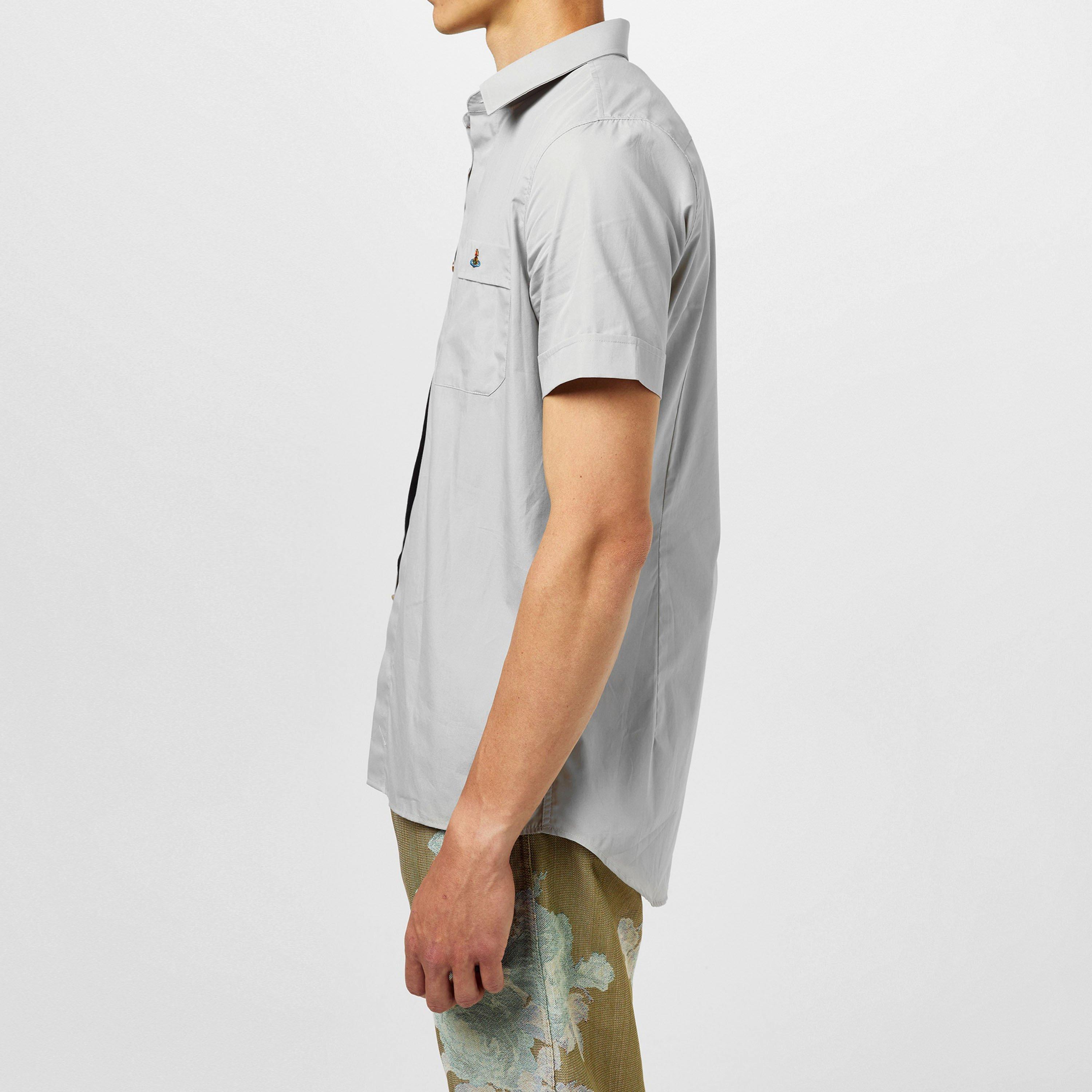 Grey - Vivienne Westwood - Classic Short Sleeve Shirt - 2
